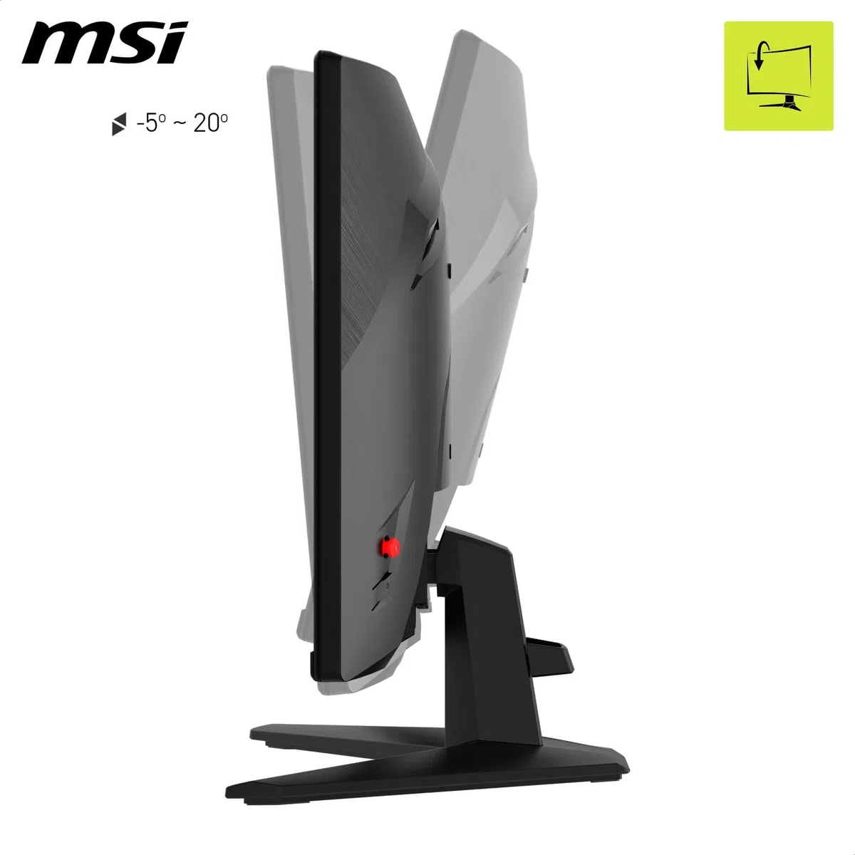 MSI MAG 242CA Écran Gaming incurvé 23.6" FHD
