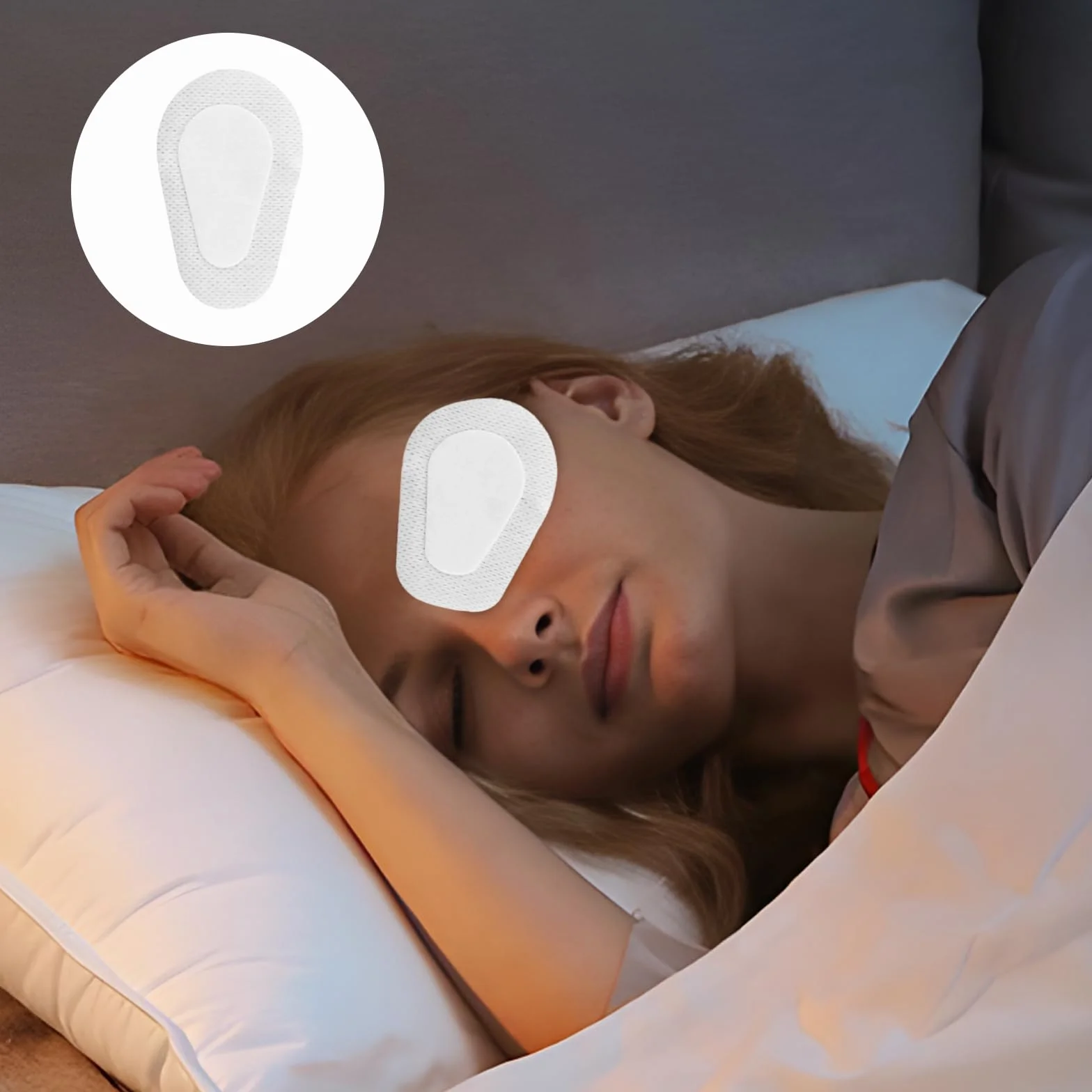 Pansements Oculaires Non Tissés 30 Pièces, Eye Patchs Jetables pour Amblyopie, Œil Paresseux
