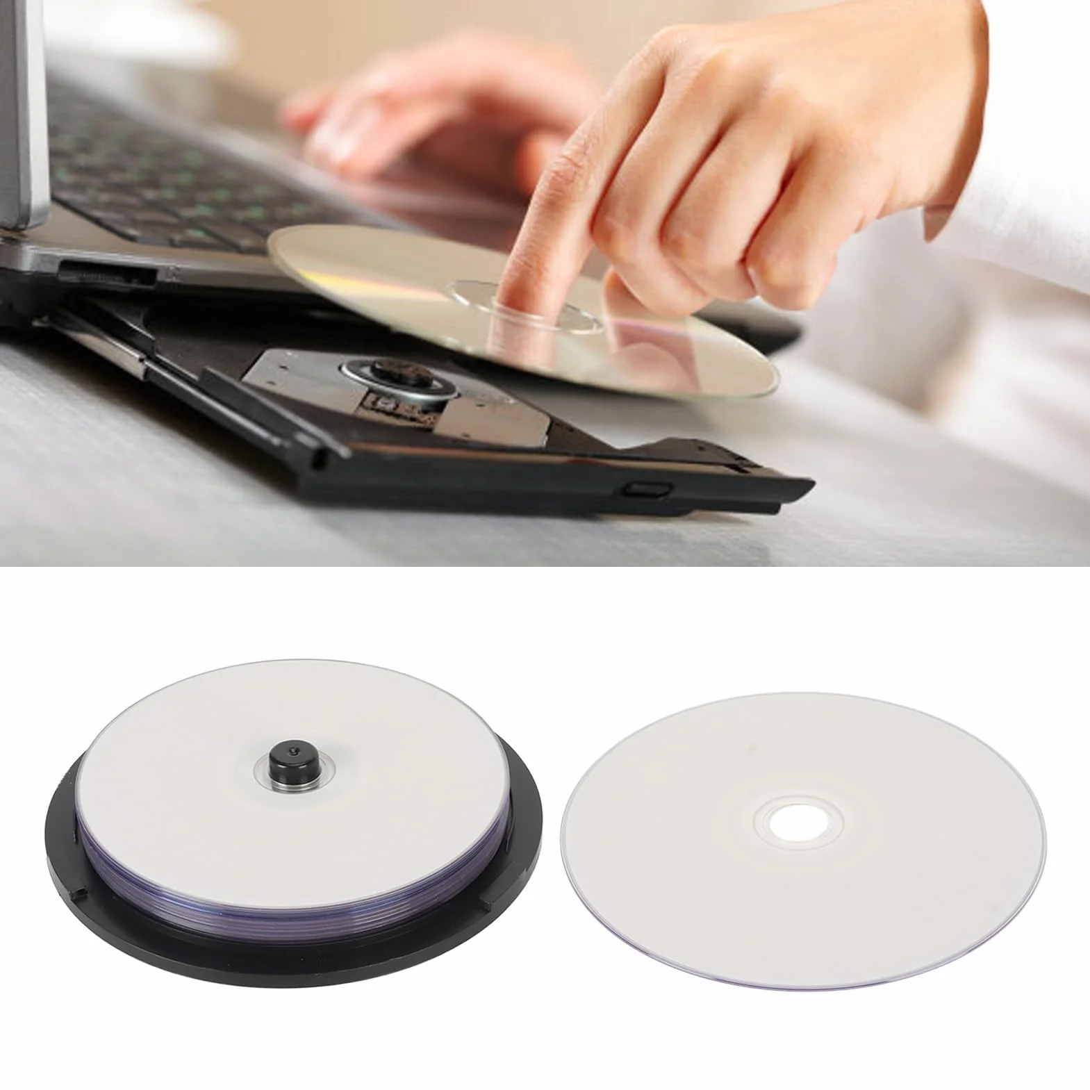 Disque Vierge DVD R 4,7 Go 16X pour Photos Vidéo Musicales