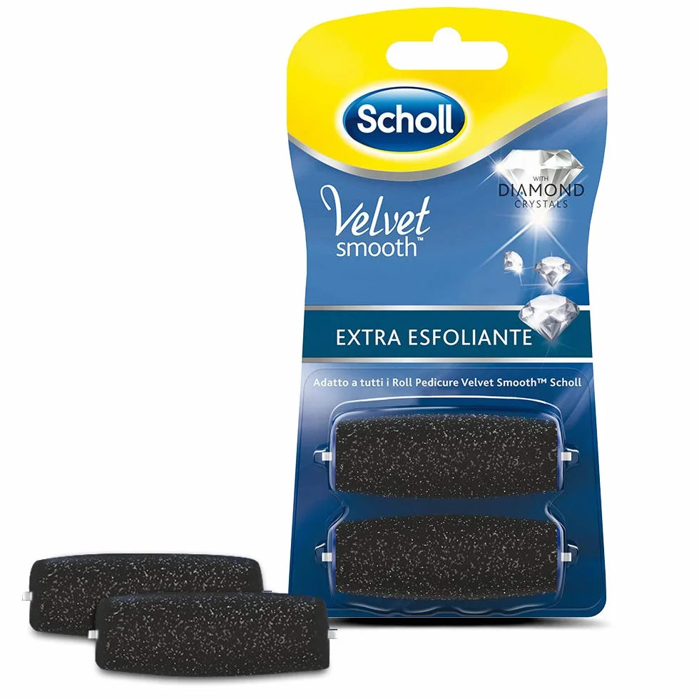 Scholl Velvet Soft Recharges de rouleaux exfoliants