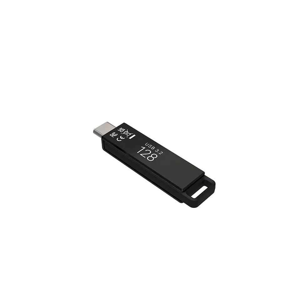 PNY Clé USB Elite-X Type-C 128 Go USB 3.2 Gen 1, Vitesse de Lecture jusqu'à 200 Mo/s