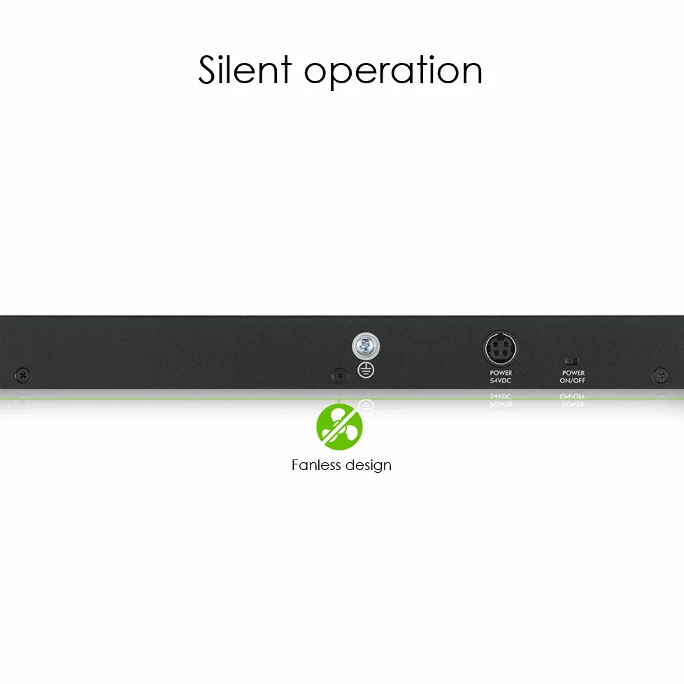 ZYXEL Commutateur PoE géré Intelligent GbE à 8 Ports