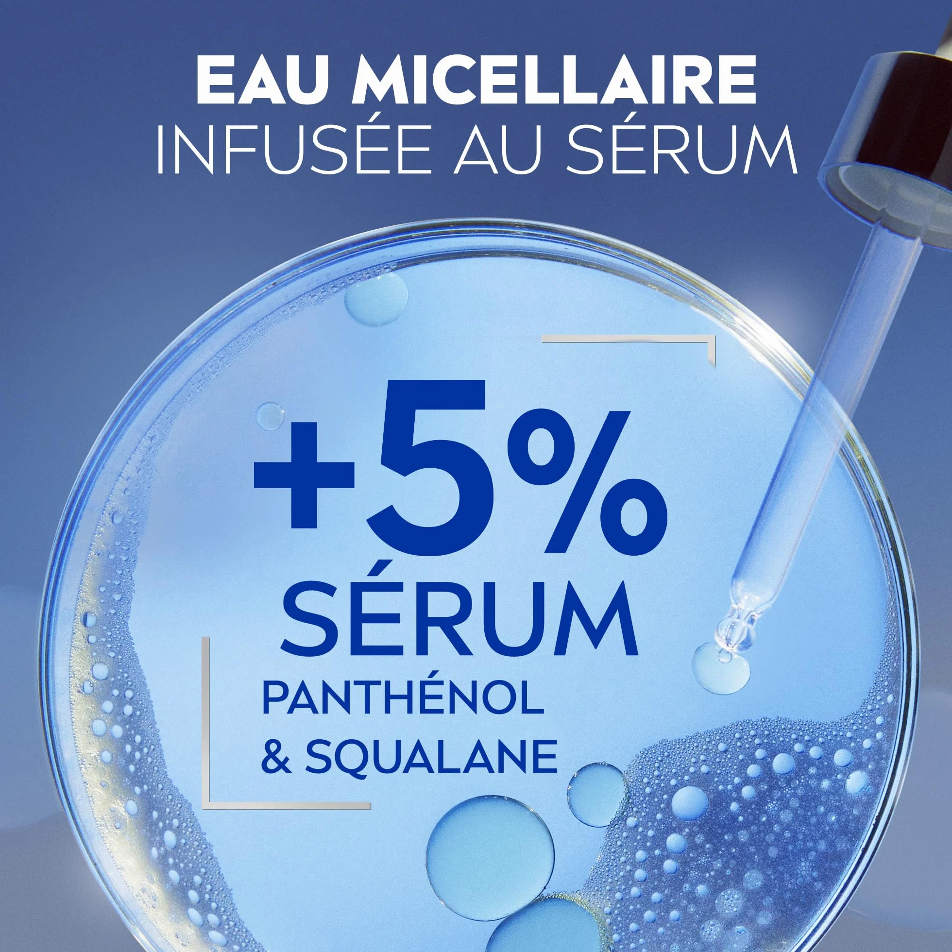 NIVEA Eau Micellaire Visage Waterproof Skin Recharge 400 ml