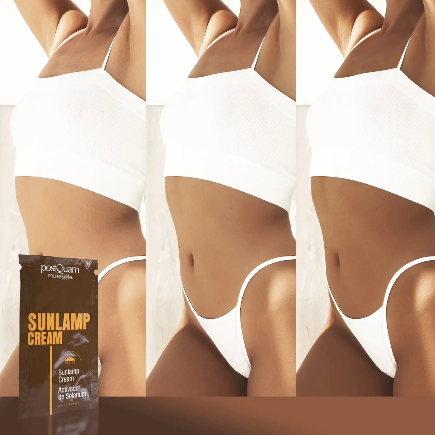POSTQUAM Activateur Bronzage Spécial Solarium 50 sachets x 8 ml