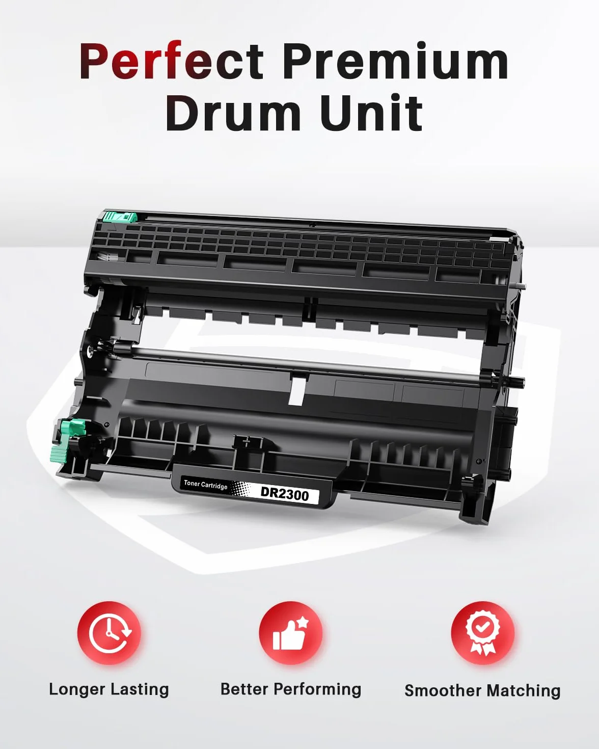 Tambour Compatible Brother HL-L2300D L2340DW L2360DN L2365DW DCP-L2500D L2520DW L2540DW MFC-L2700DN L2700DW L2720DW L2740DW Imprimante