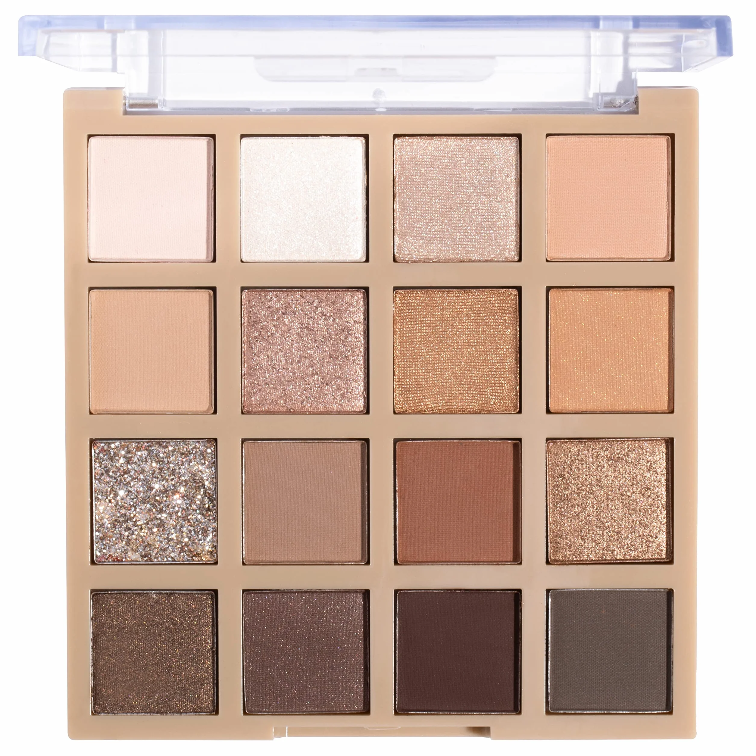 Wet n Wild Always Naked Palette de Fards à Paupières, 16 Teintes Neutres Mates et Pailletées
