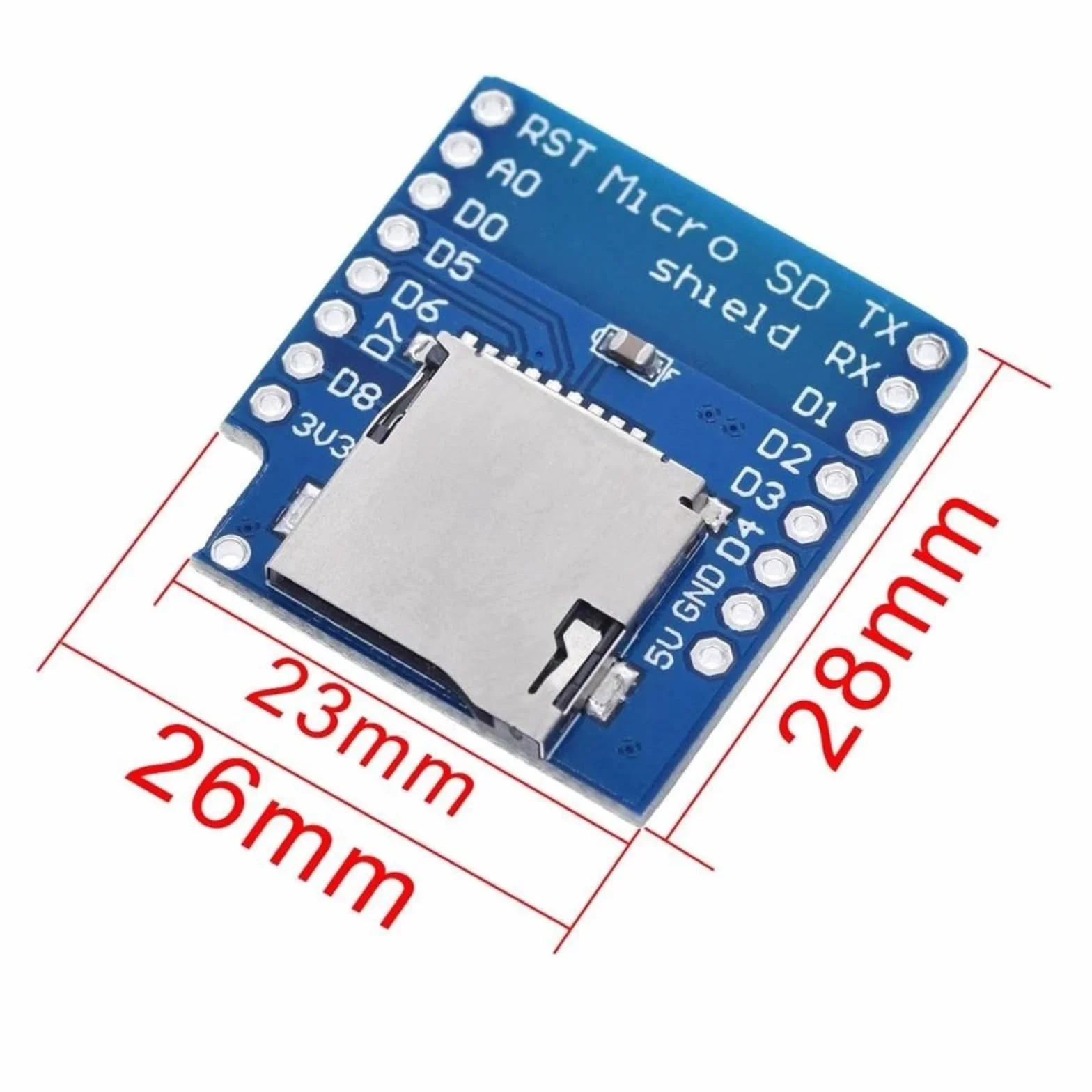 Module de lecteur de carte mémoire Memory Card Shield pour WEMOS