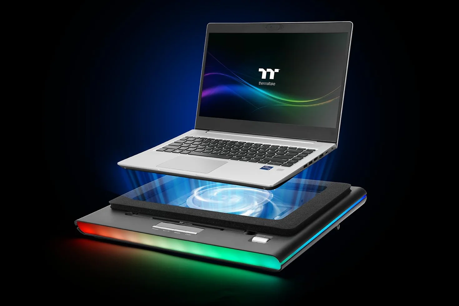 Thermaltake Massive Extreme Notebook Cooler 18 Pouces 3500 RPM RGB