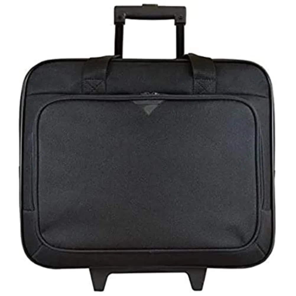 Techair TAN1902 Mallette à Roulette pour Ordinateur Portable 16-17,3". 2 Larges Compartiments