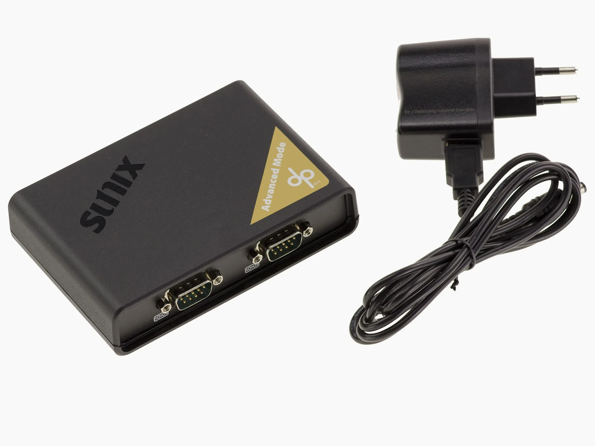 KALEA-INFORMATIQUE Convertisseur Ethernet RJ45 TCP/IP vers Série RS232 2 Ports COM RS-232 DB9 avec Chipset SUNIX DPL2000Q (DPAS02H00)