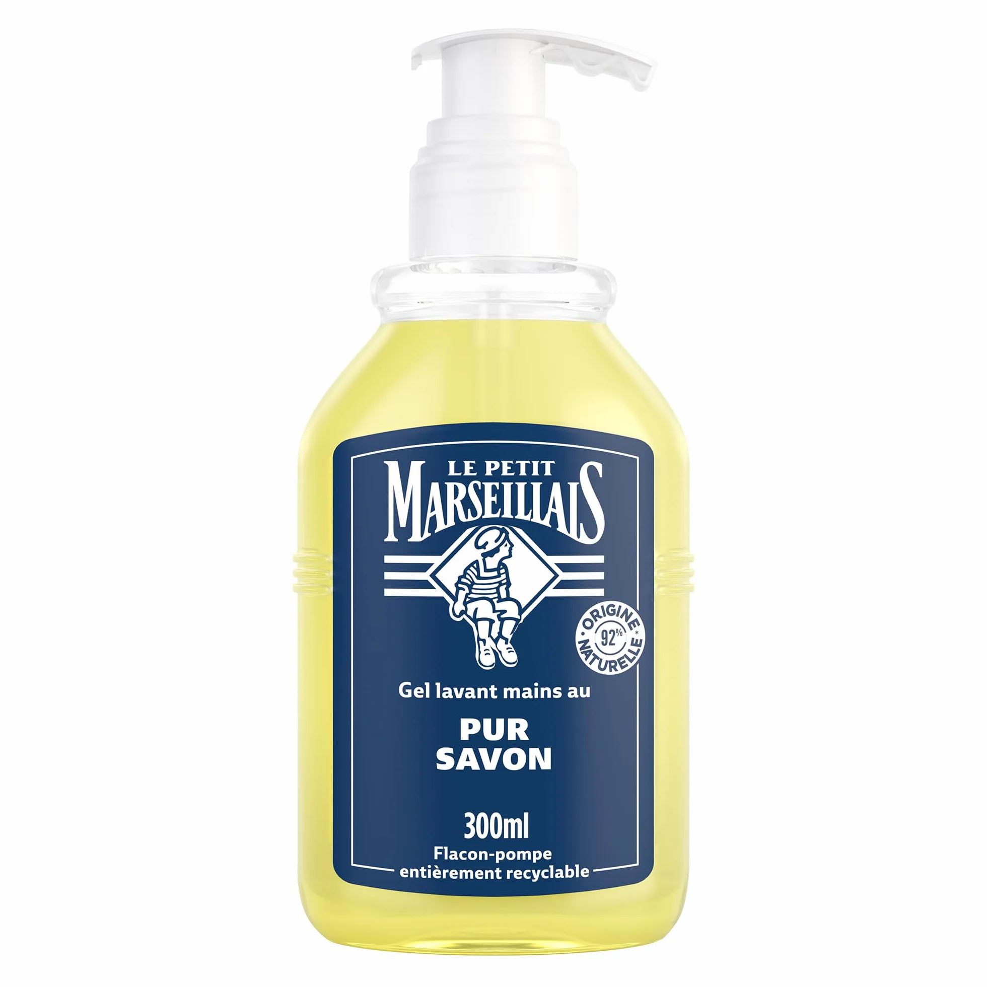 Le Petit Marseillais Gel Lavant Mains Pur Savon 300 ml Savon Liquide pH Neutre