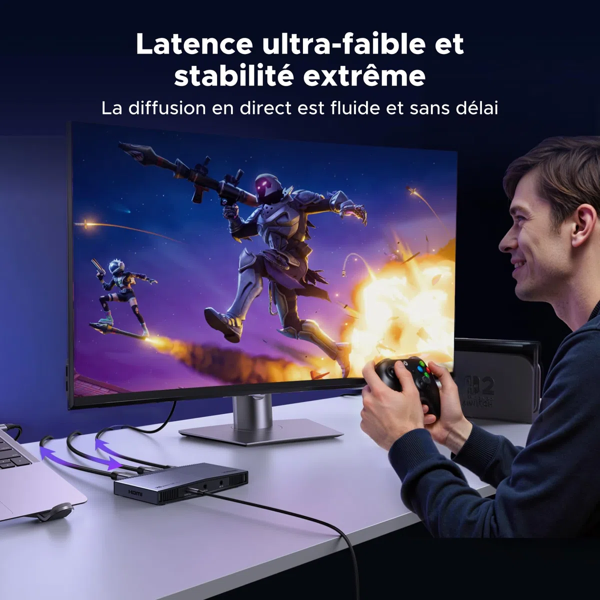 UGREEN 4K 30Hz Carte de Capture Vidéo HDMI USB C 3.2 4K 60Hz Enregistrement