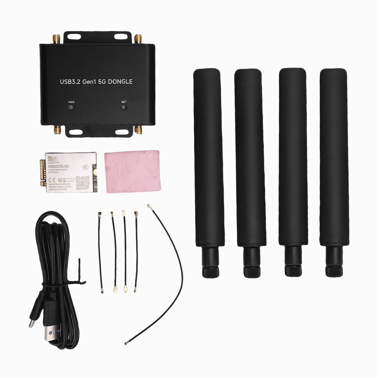 Carte D'extension de Dongle USB3.2 Gen1 5G avec Quatre Antennes