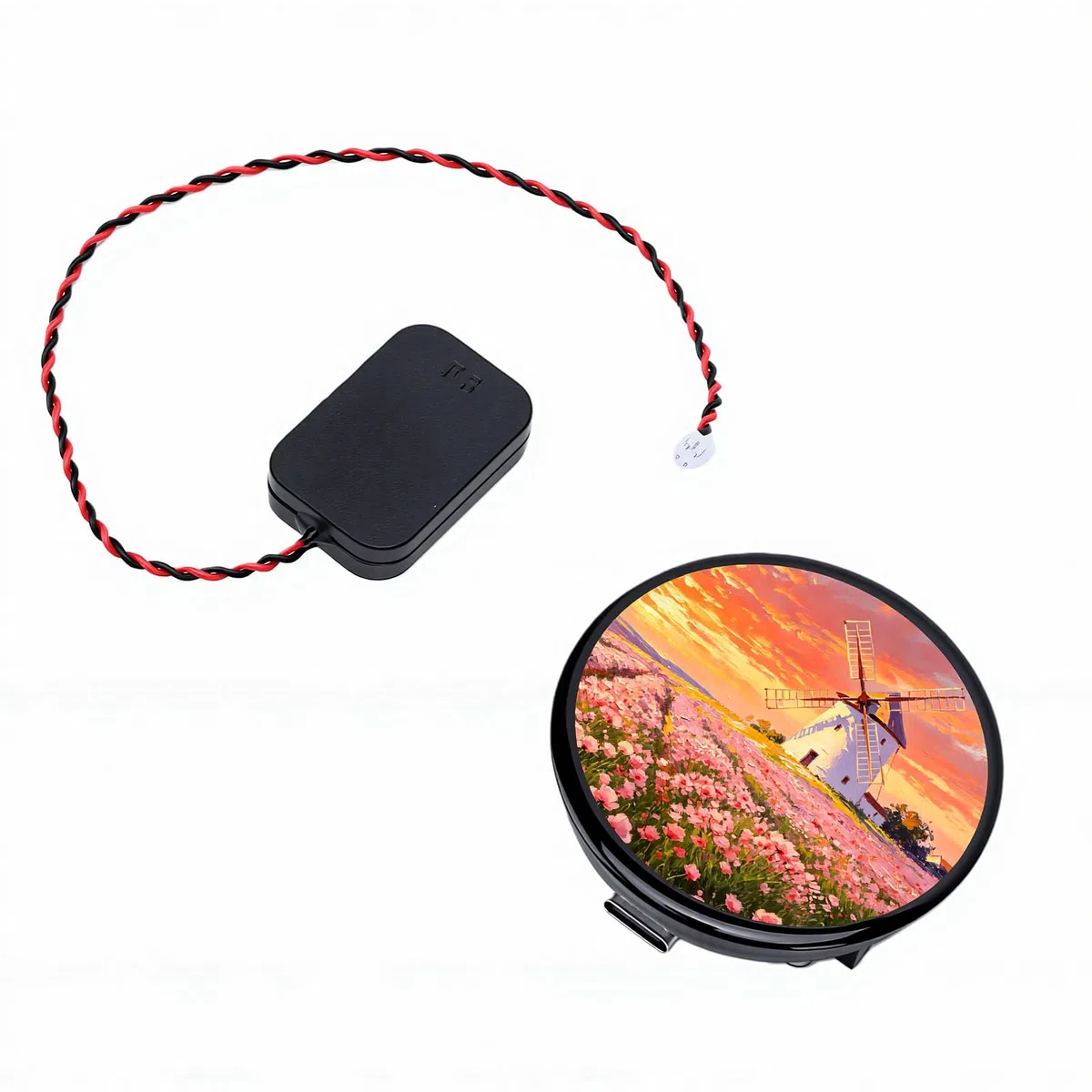 Round Display Development Board for Wearable Projects, 1.75 inch