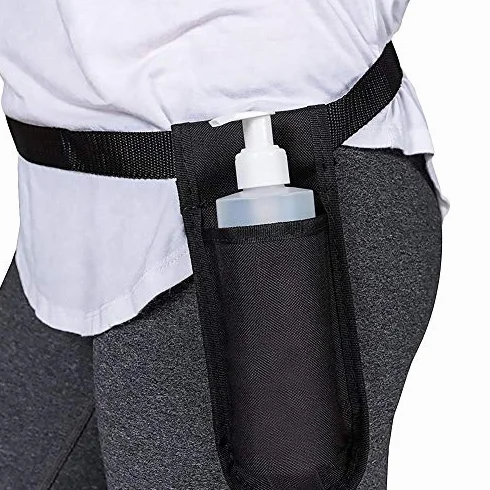 Support réglable pour flacon de massage huile et lotion - Ceinture