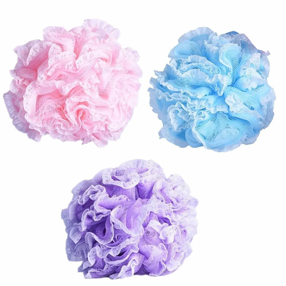 Toruiwa Eponge de Massage Exfoliante en Nylon 3X