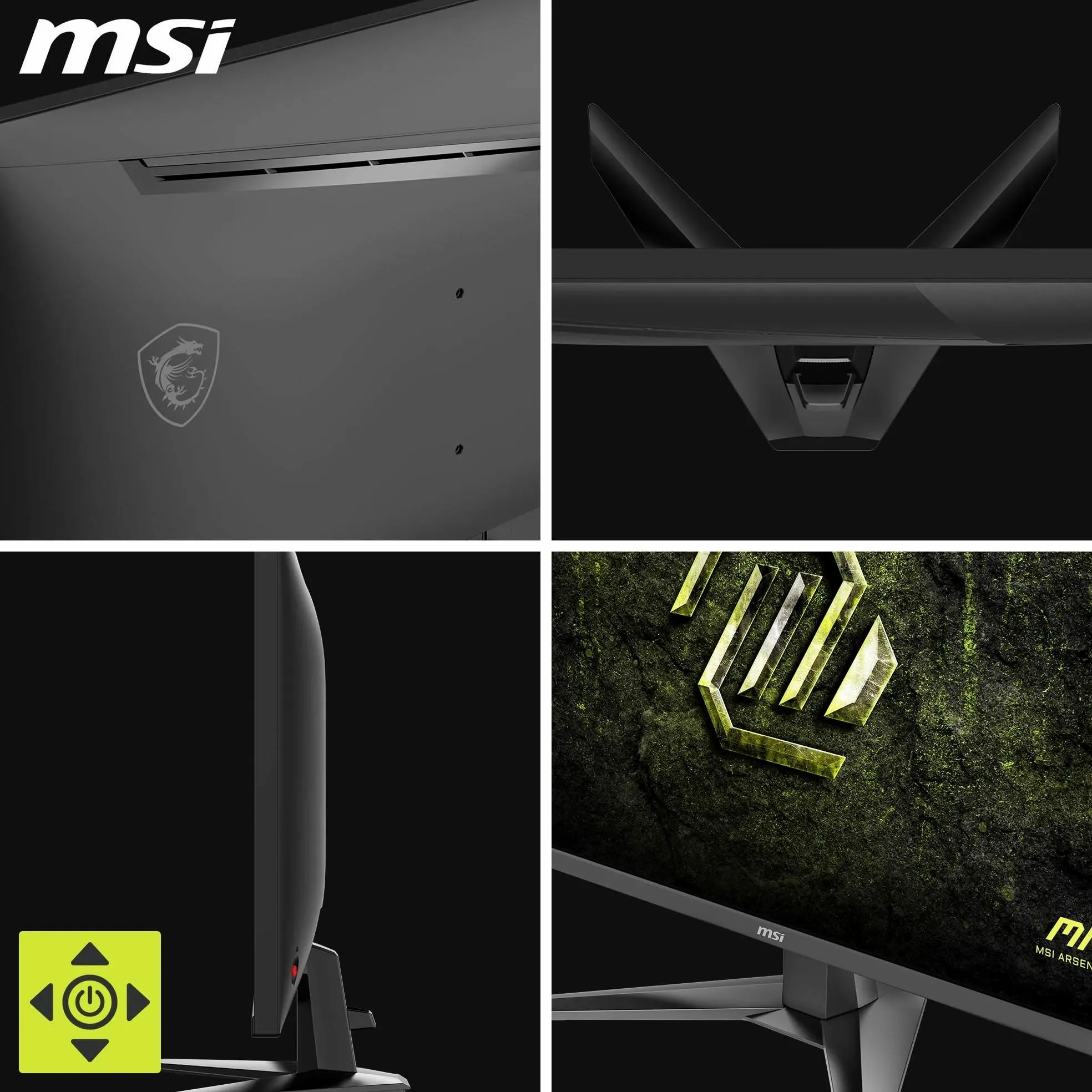 MSI MAG 325QF E18V Écran Gaming 31.5" WQHD