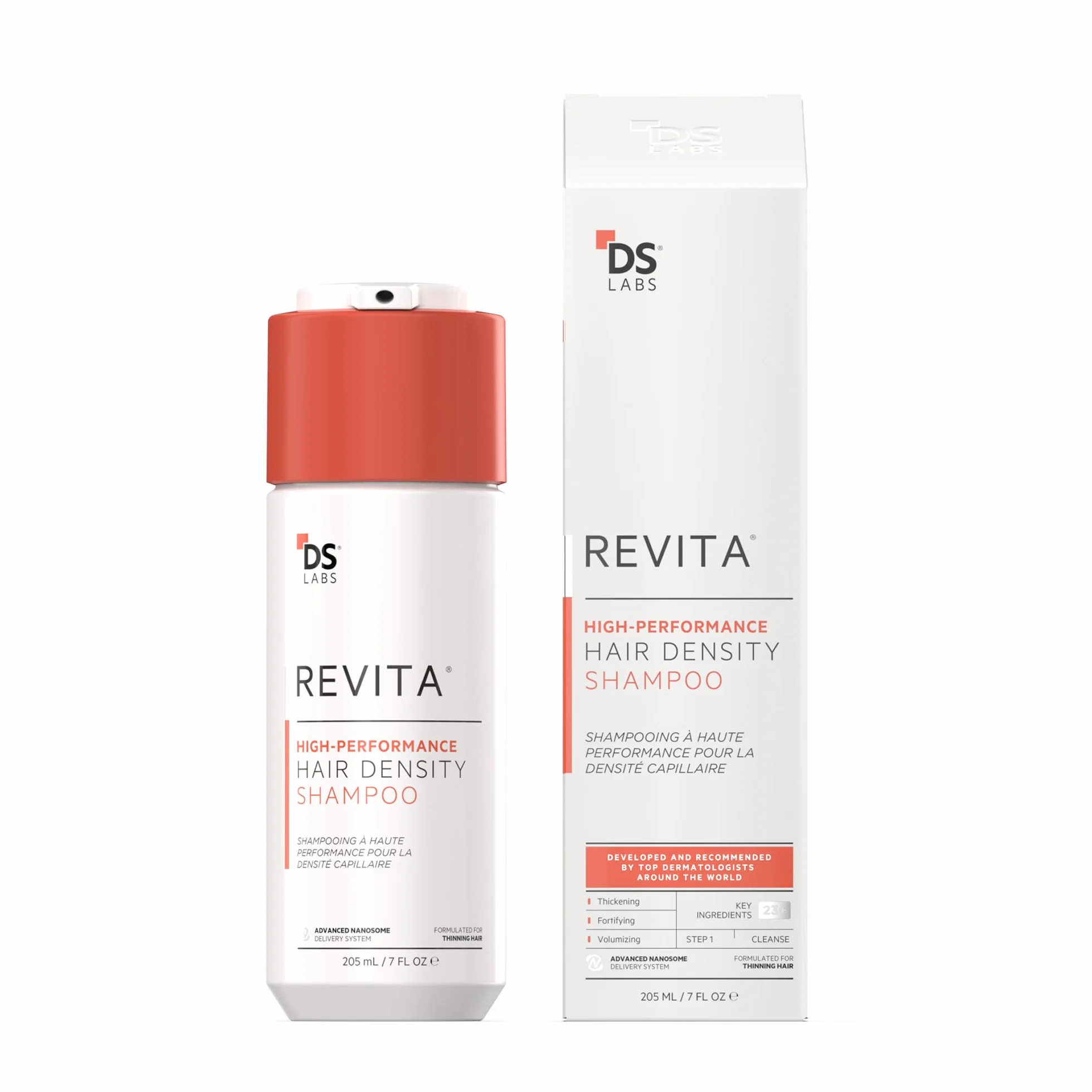 DS Labs Revita Shampoo 205 mL Shampooing densifiant haute performance volumisant épaississant