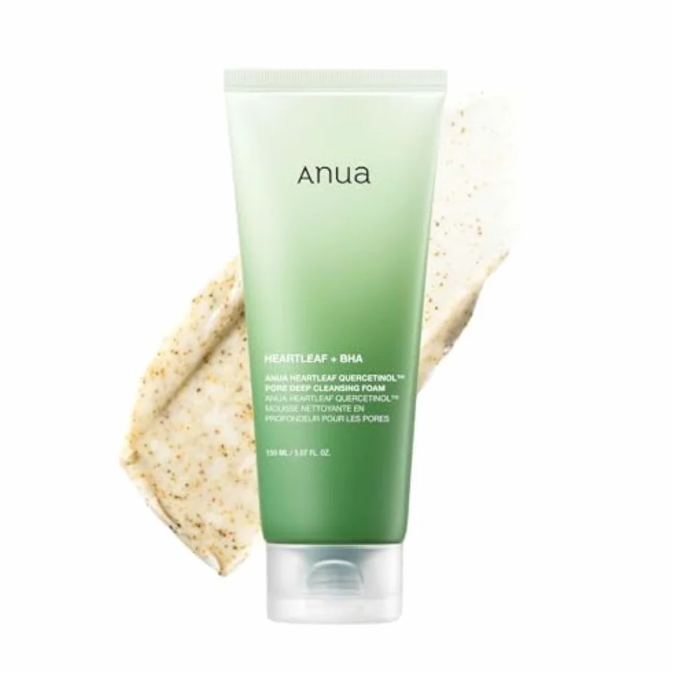 ANUA Heartleaf Nettoyant Visage Moussant Mousse Nettoyante Acide Salicylique BHA 150ml