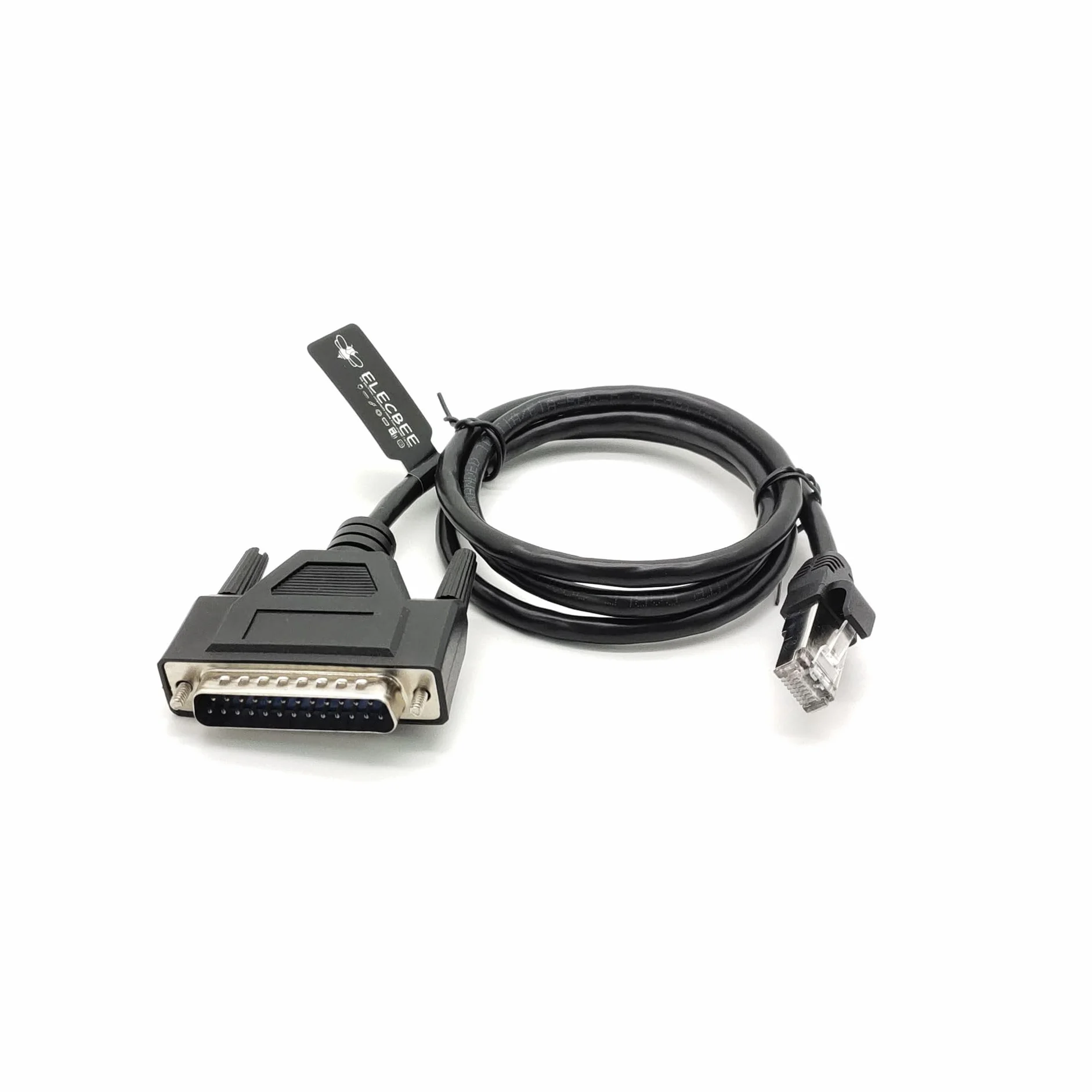 Câble console modem Ethernet mâle DB25 vers RJ45 1M