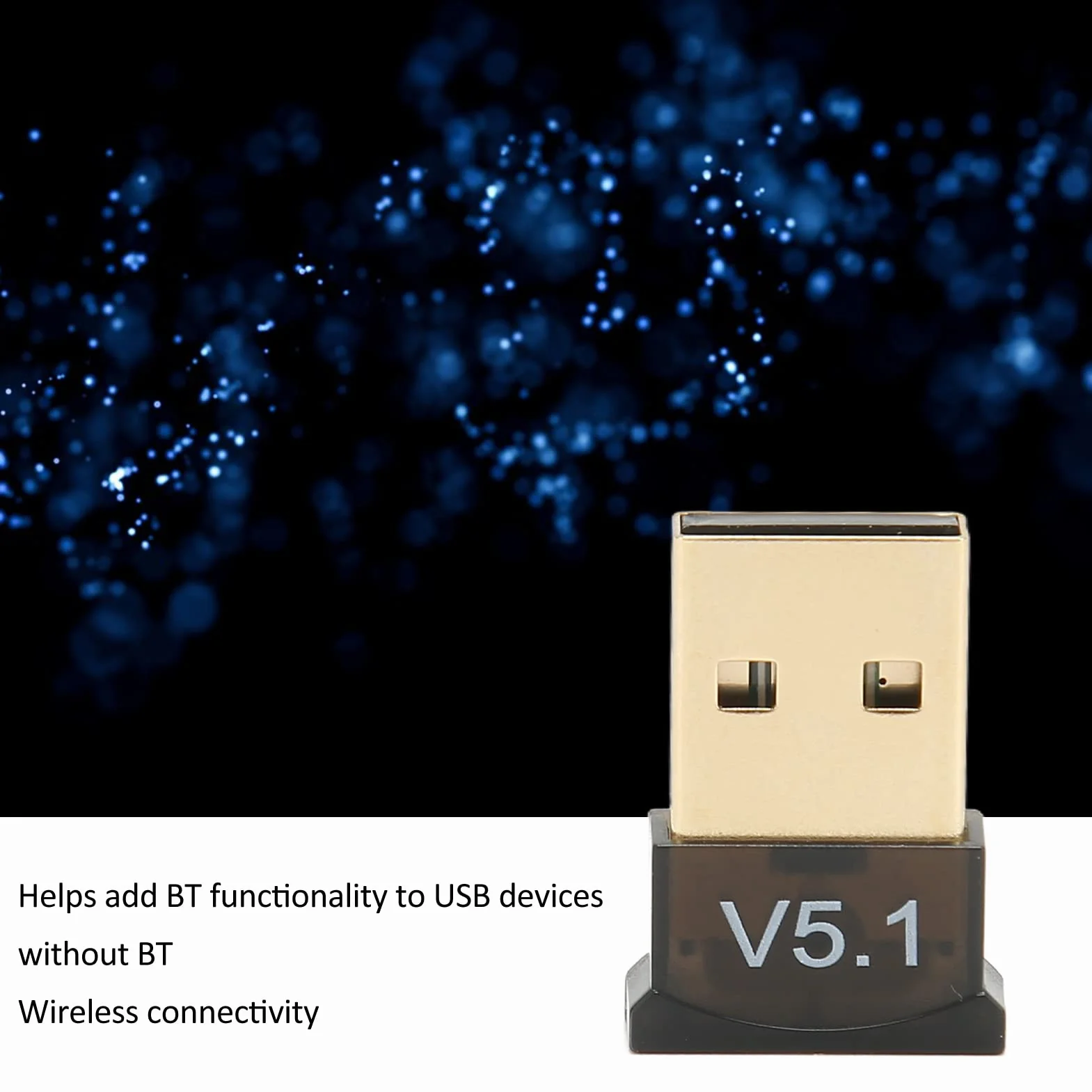 Adaptateur Bluetooth sans Fil USB 5.1 Récepteur Audio pour PC