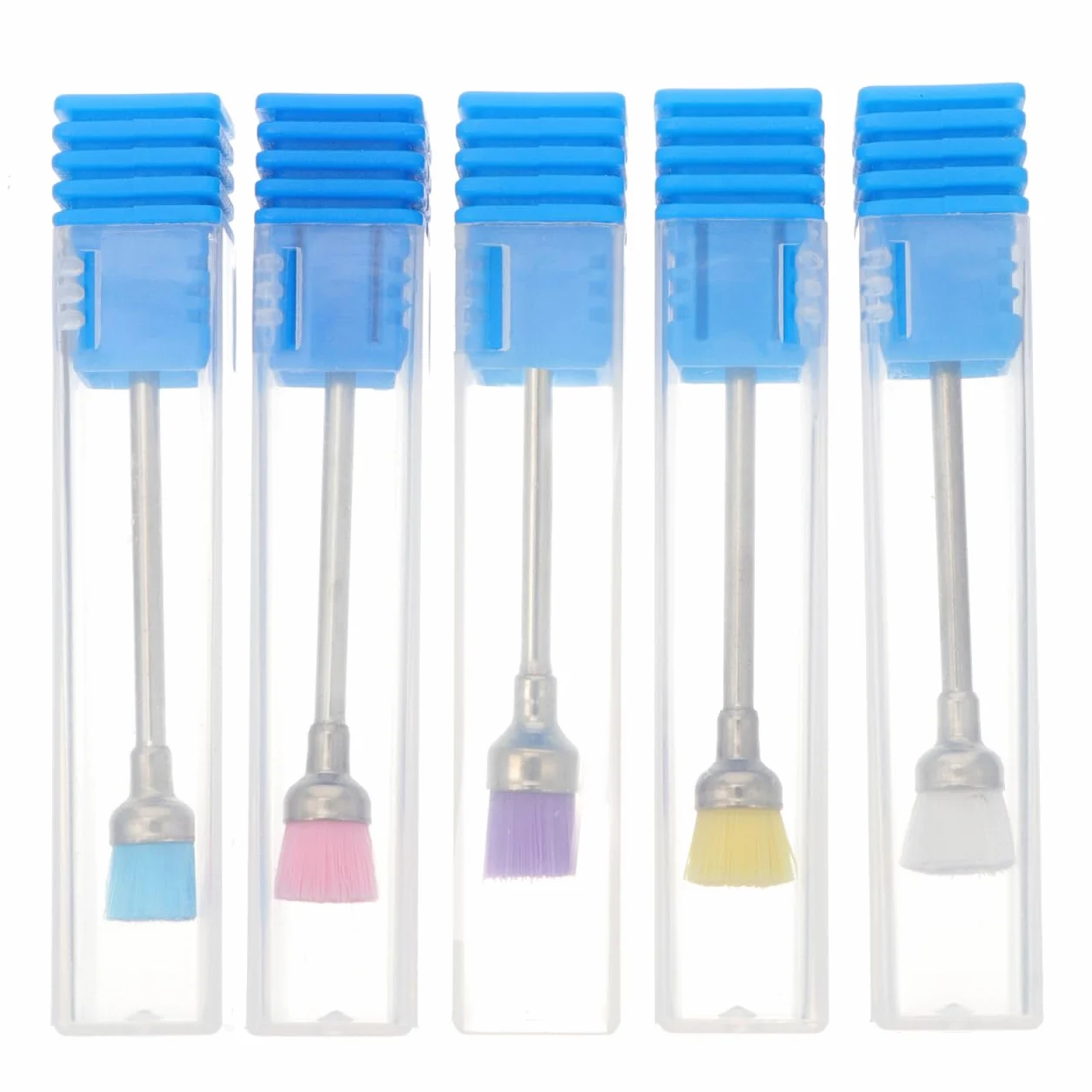LIFKOME 5 pièces Brosse de Nettoyage pour Ongles Manucure Pédicure Professionnel Kit Nail Art