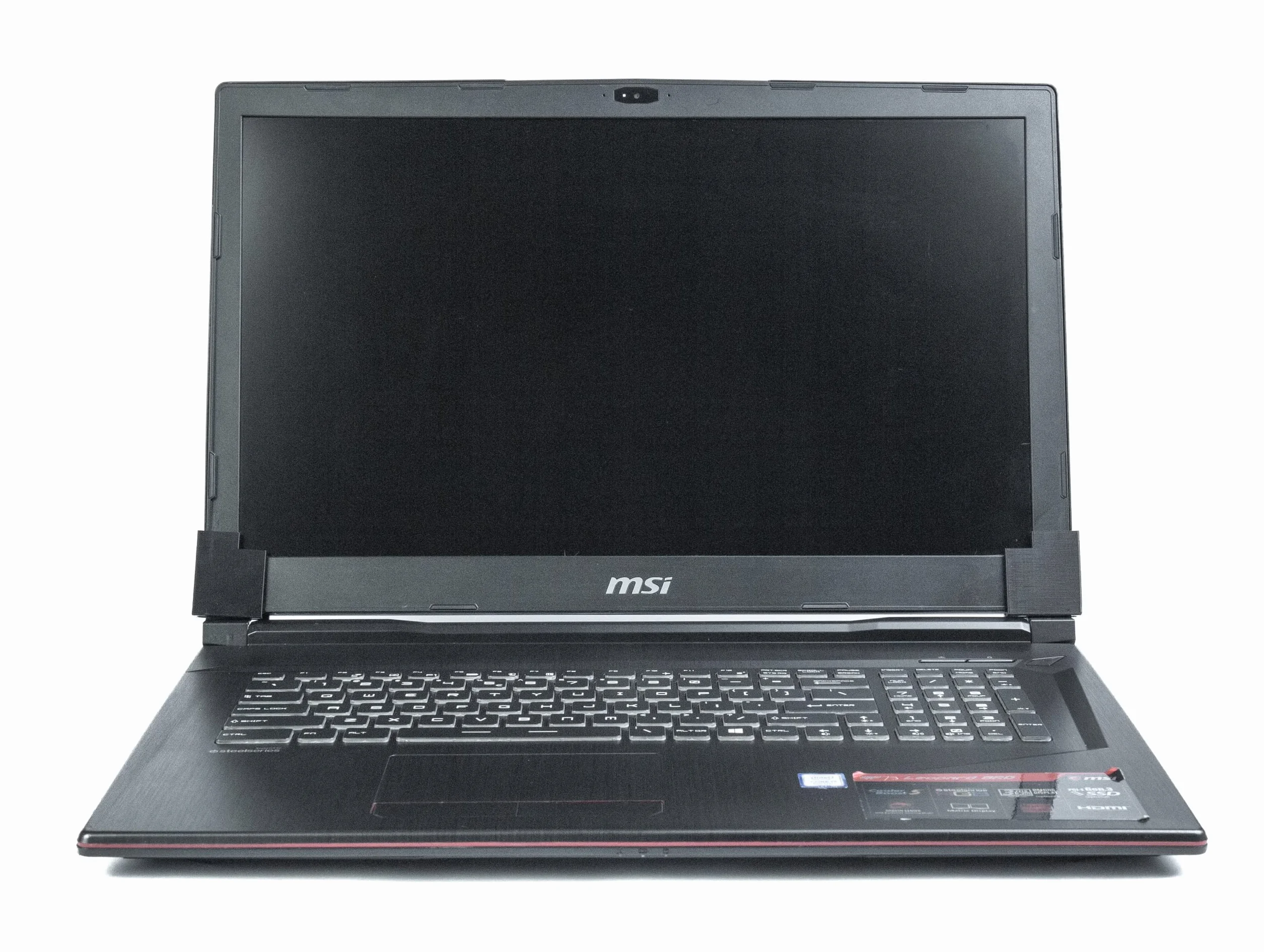 Kit de réparation MSI GE73 Raider boîtier supérieur capot d'écran charnières