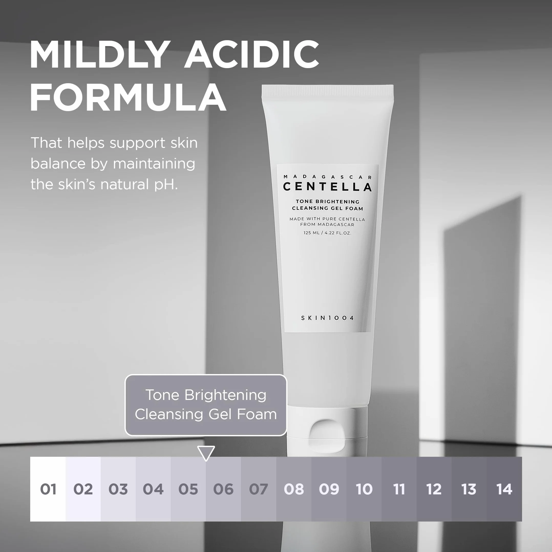 SKIN1004 Madagascar Centella Tone Brightening Cleansing Gel Foam