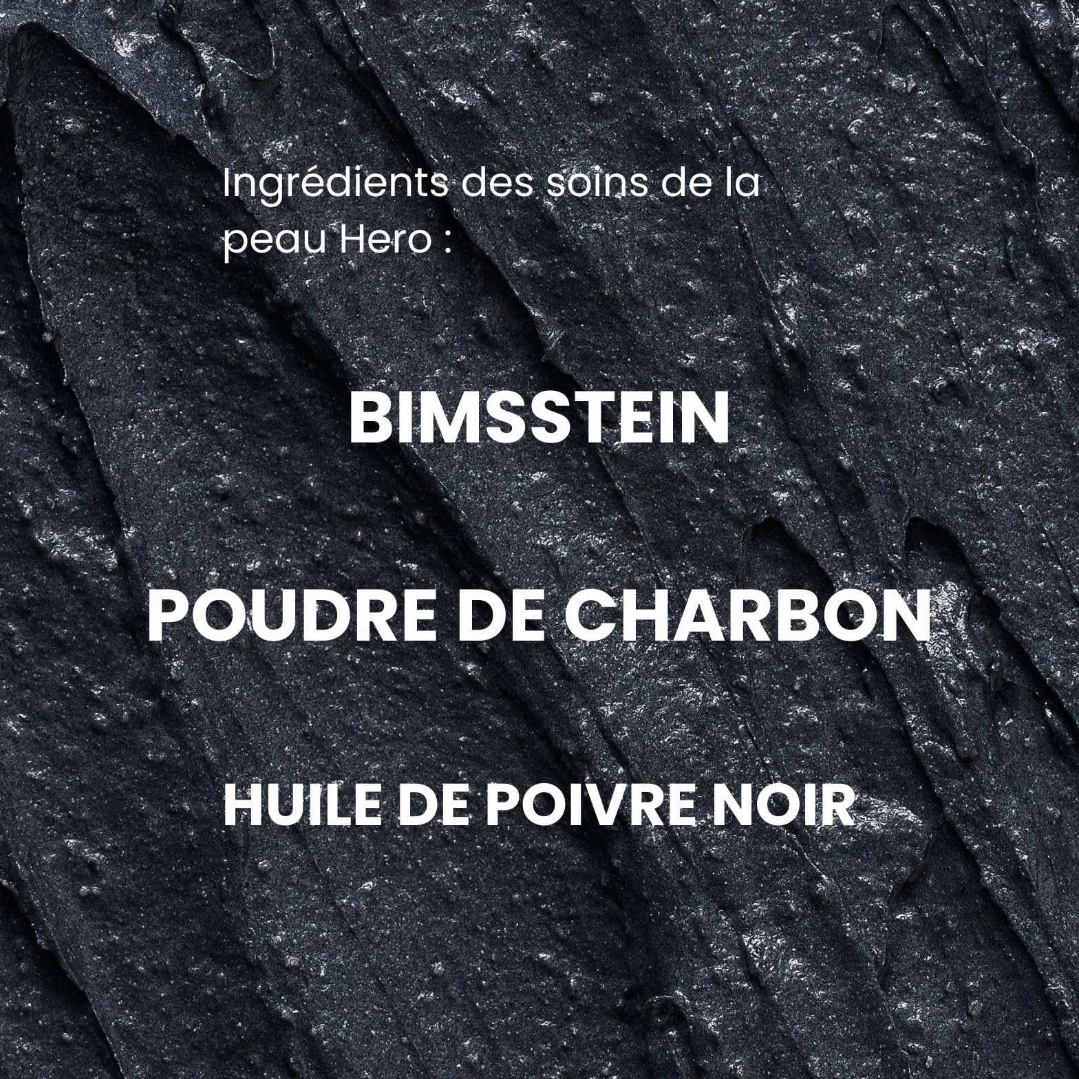ManCave Blackspice Gommage corporel 500 ml pour homme exfoliant charbon de bois pierre ponce