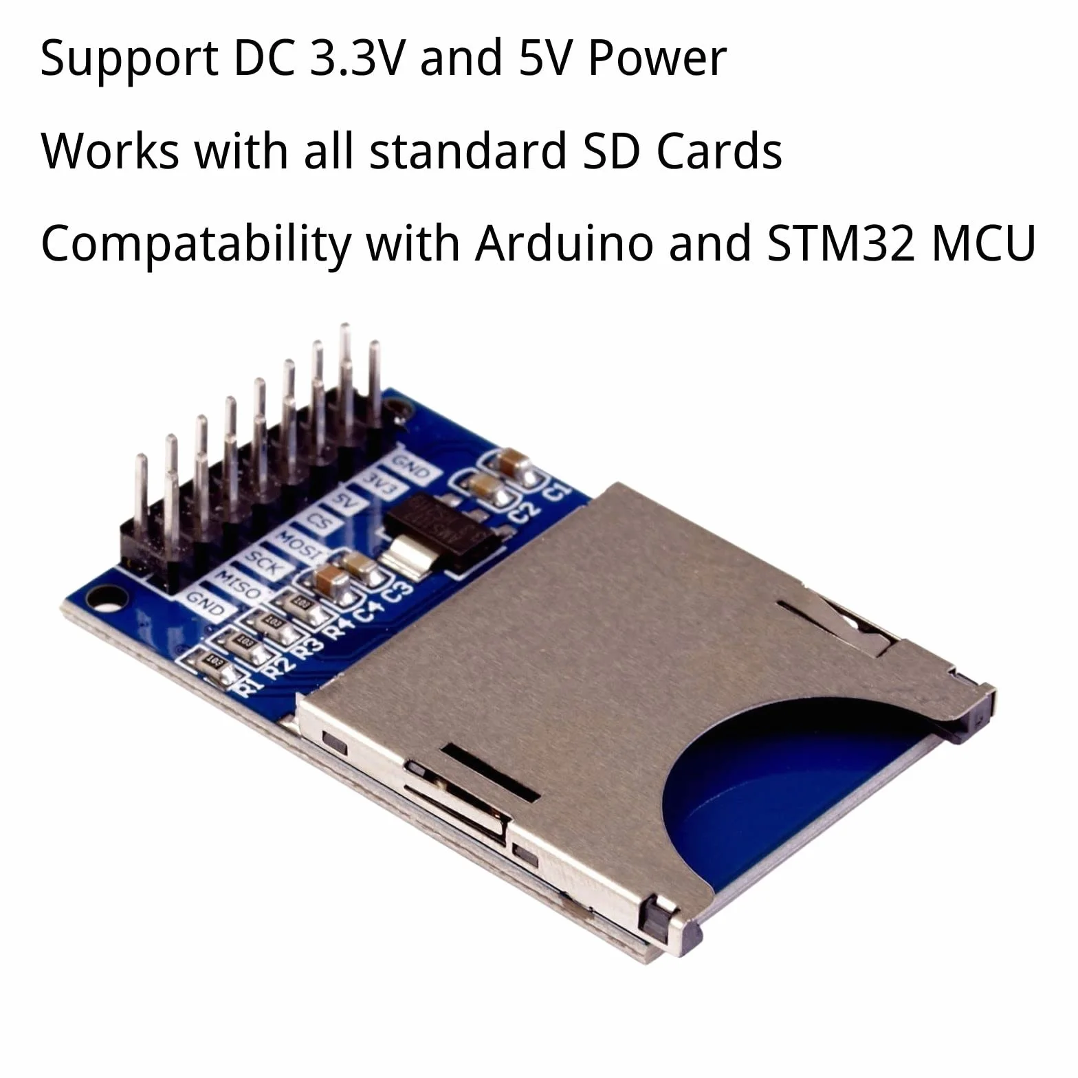 SD Card Reader Module Shield Compatible Arduino ESP Raspberry Pi