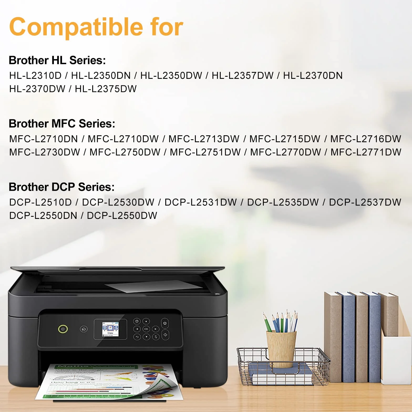 LeciRoba Unité tambour DR2400 Brother HL-L2310D L2350DN L2350DW L2370DN L2375DW MFC-L2710DN L2710DW L2715DW L2730DW L2750DW L2770DW DCP-L2510D L2530DW L2537DW L2550DN L2550DW