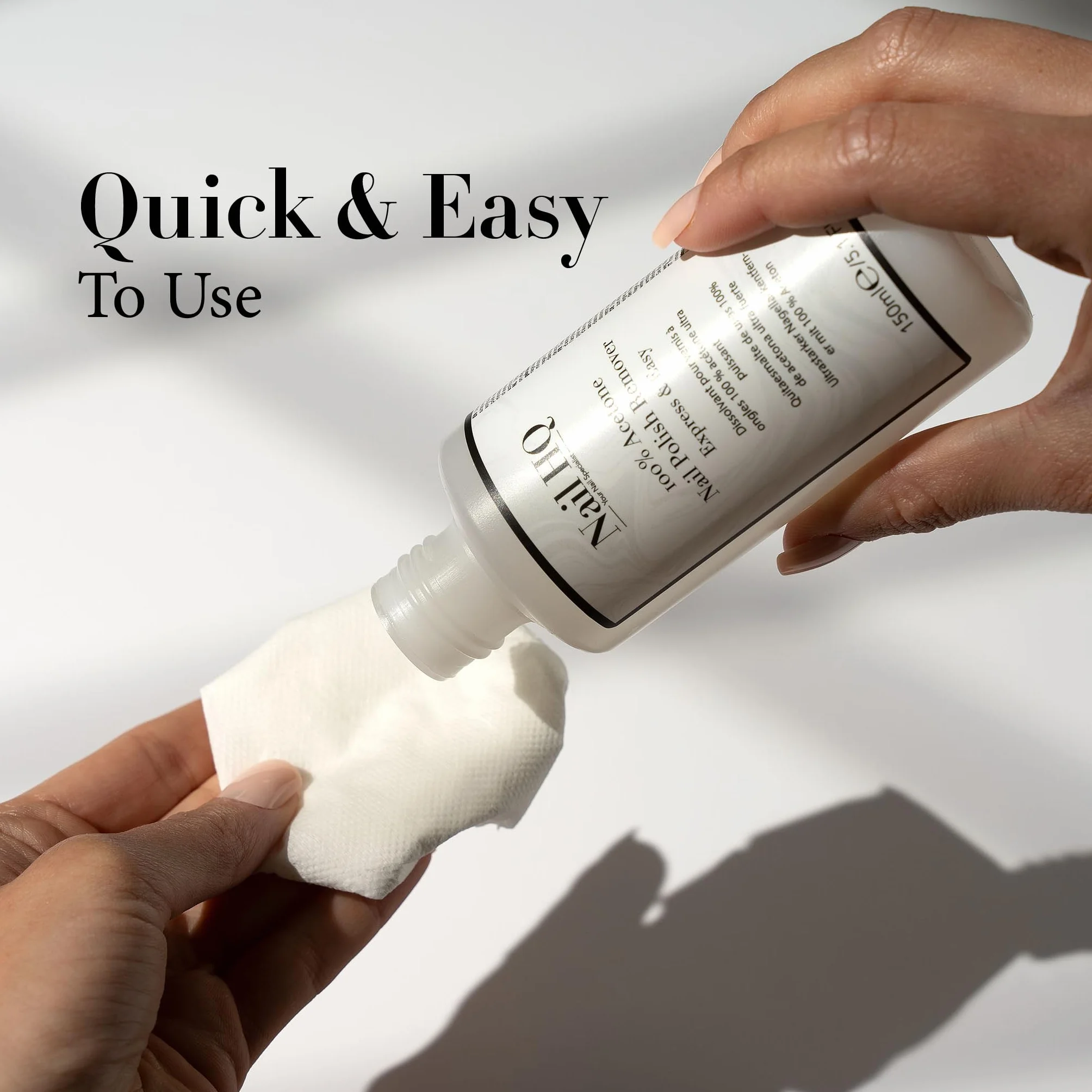 Nail HQ 100% Acetone Nail Polish Remover 150ml