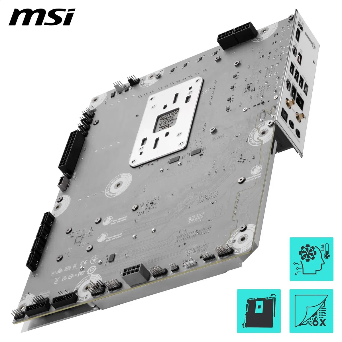 MSI Carte mère B850 Gaming Plus WiFi PZ, ATX - Prend en Charge Les processeurs AMD Ryzen 9000/8000/7000, AM5 - DDR5 Memory Boost 8200+ MT/s (OC), PCIe 5.0 x16, M.2 Gen5, Wi-FI 7, 5G LAN