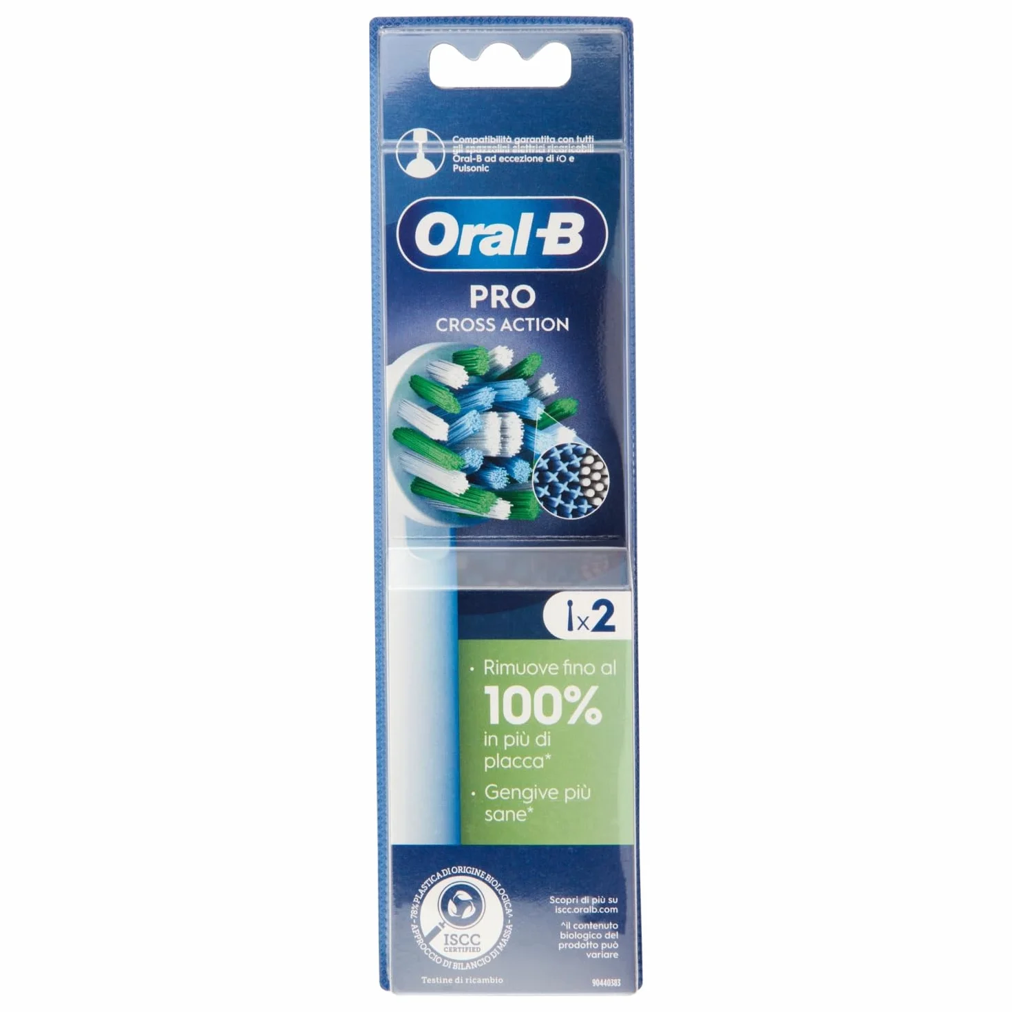 Oral-B Têtes de rechange Pro Cross Action 2 pcs