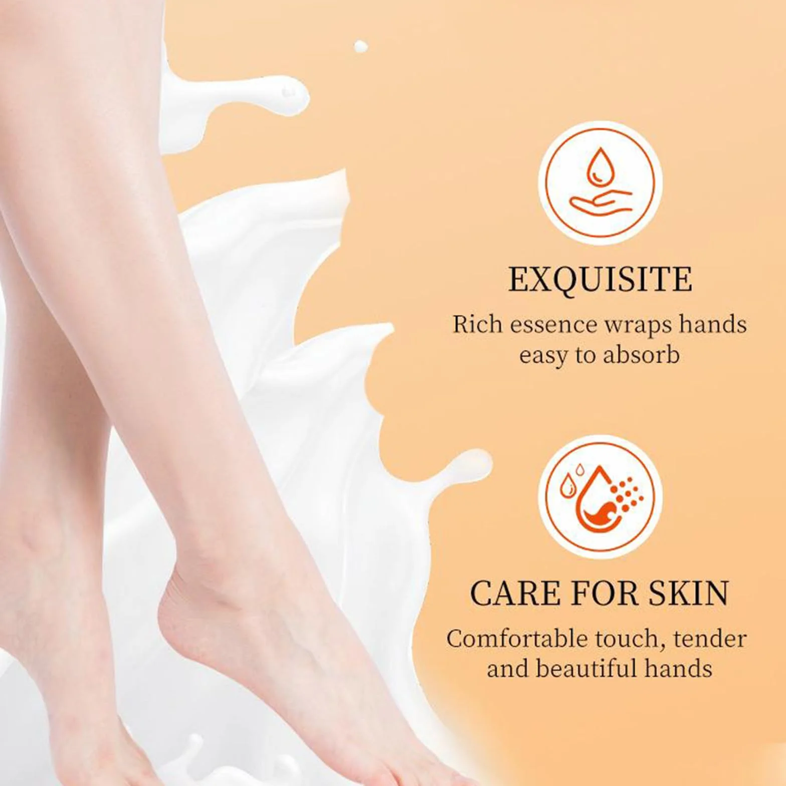 Masque Pour Les Pieds Vic 5 Paires, Chaussettes Hydratantes Non Grasses, Hydratant Peaux Très Sèches