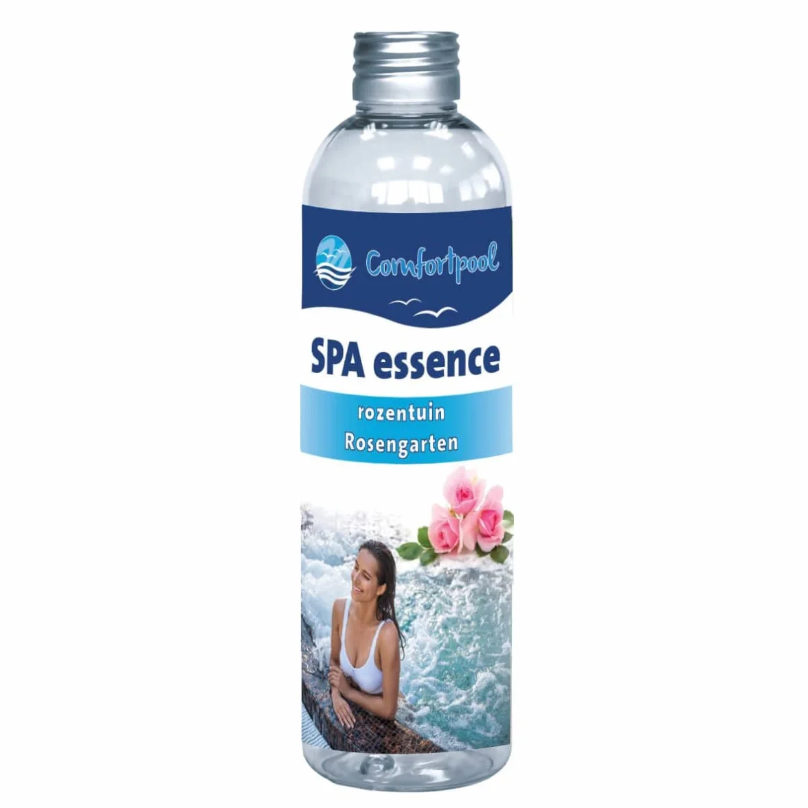 Huile de Bain Spa Essence | Huile parfumée de Luxe pour Spa ou Jacuzzi | Jardin de Roses