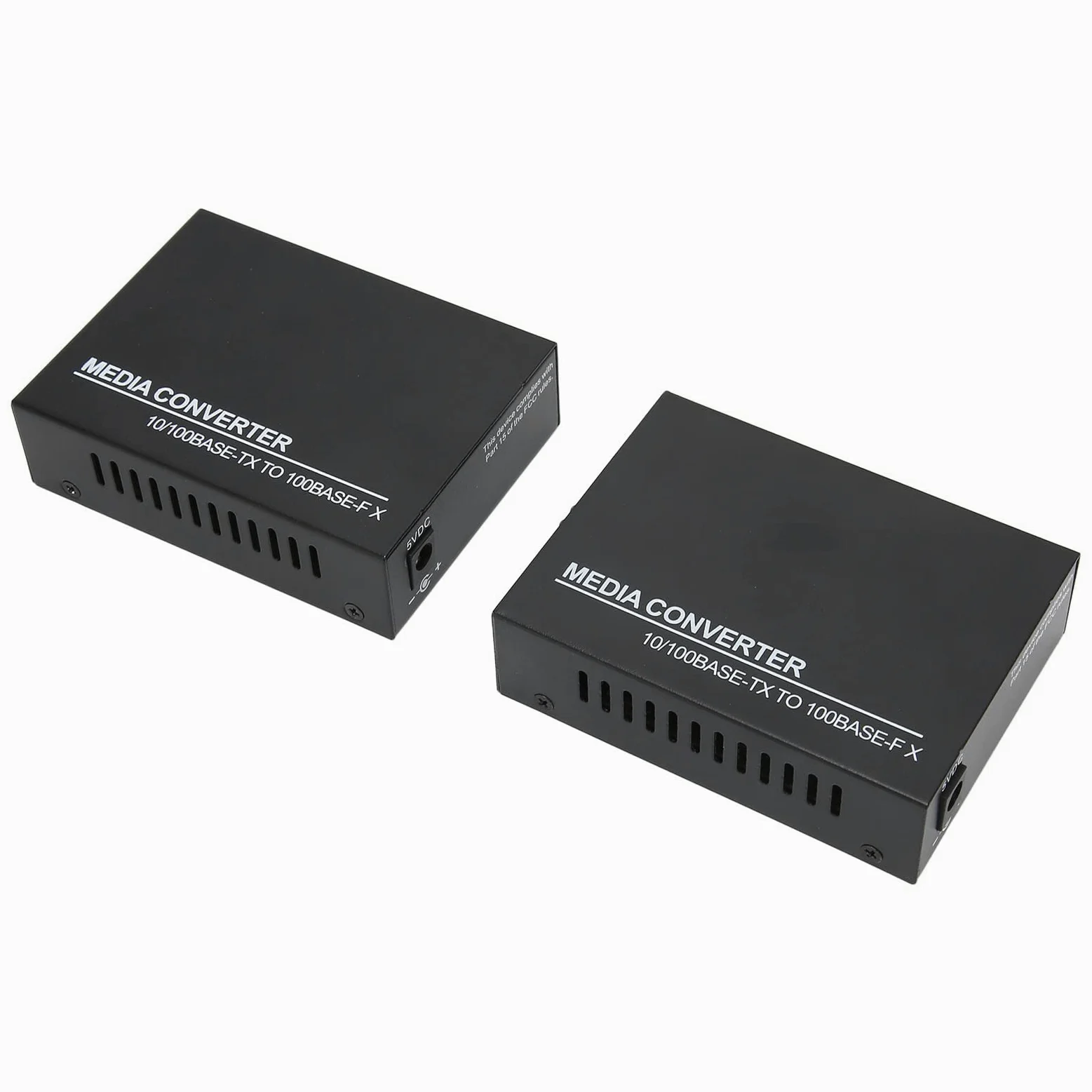 Convertisseur de Média ethernet Optique, Capacité Adaptative 10M 100M Mode Semi Duplex Intégral, RJ45 Sc Jusqu'à 25Km, Module Optoélectronique Adapté AUX Environnements Intérieurs et Extérieurs