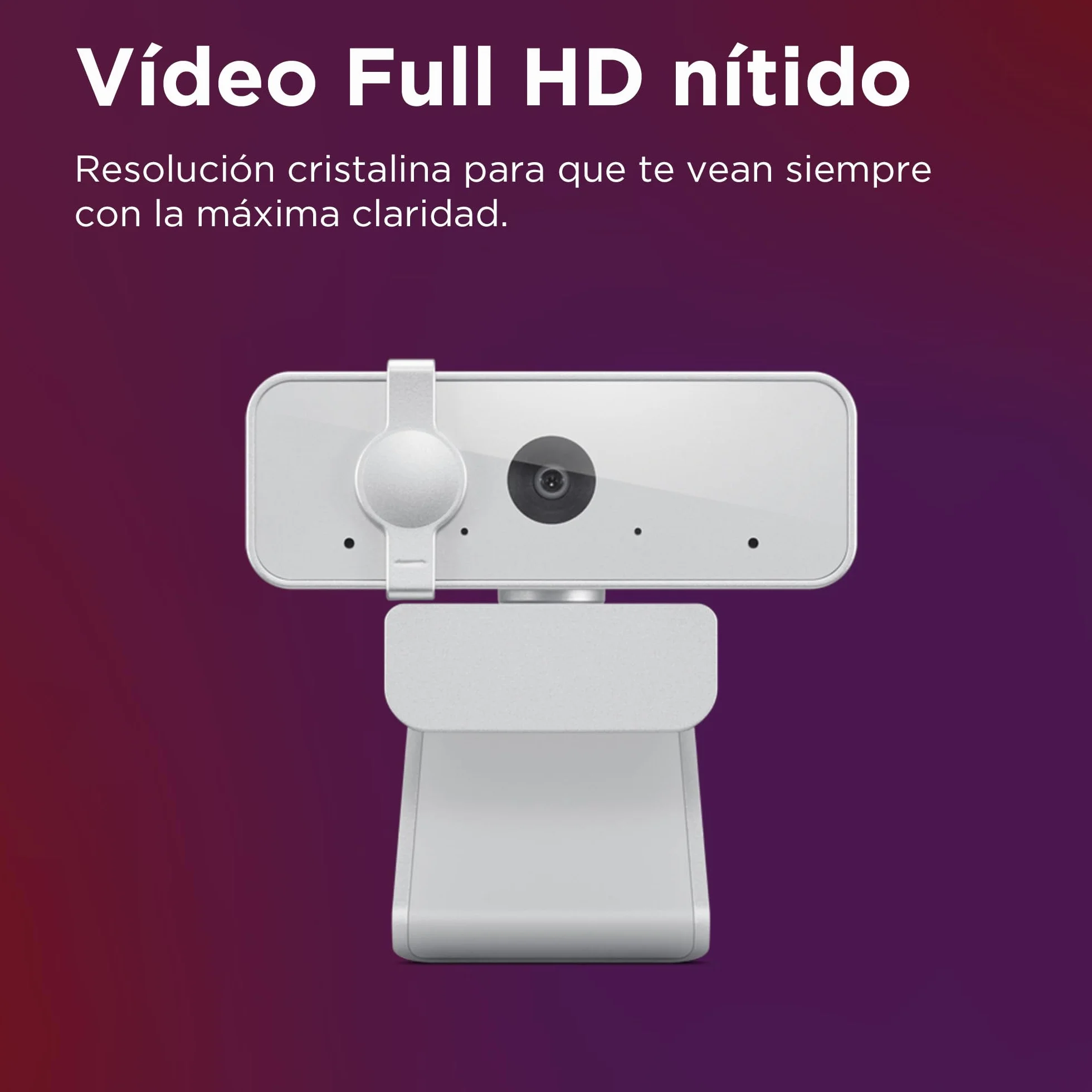 Lenovo Webcam 310 FHD Blanche