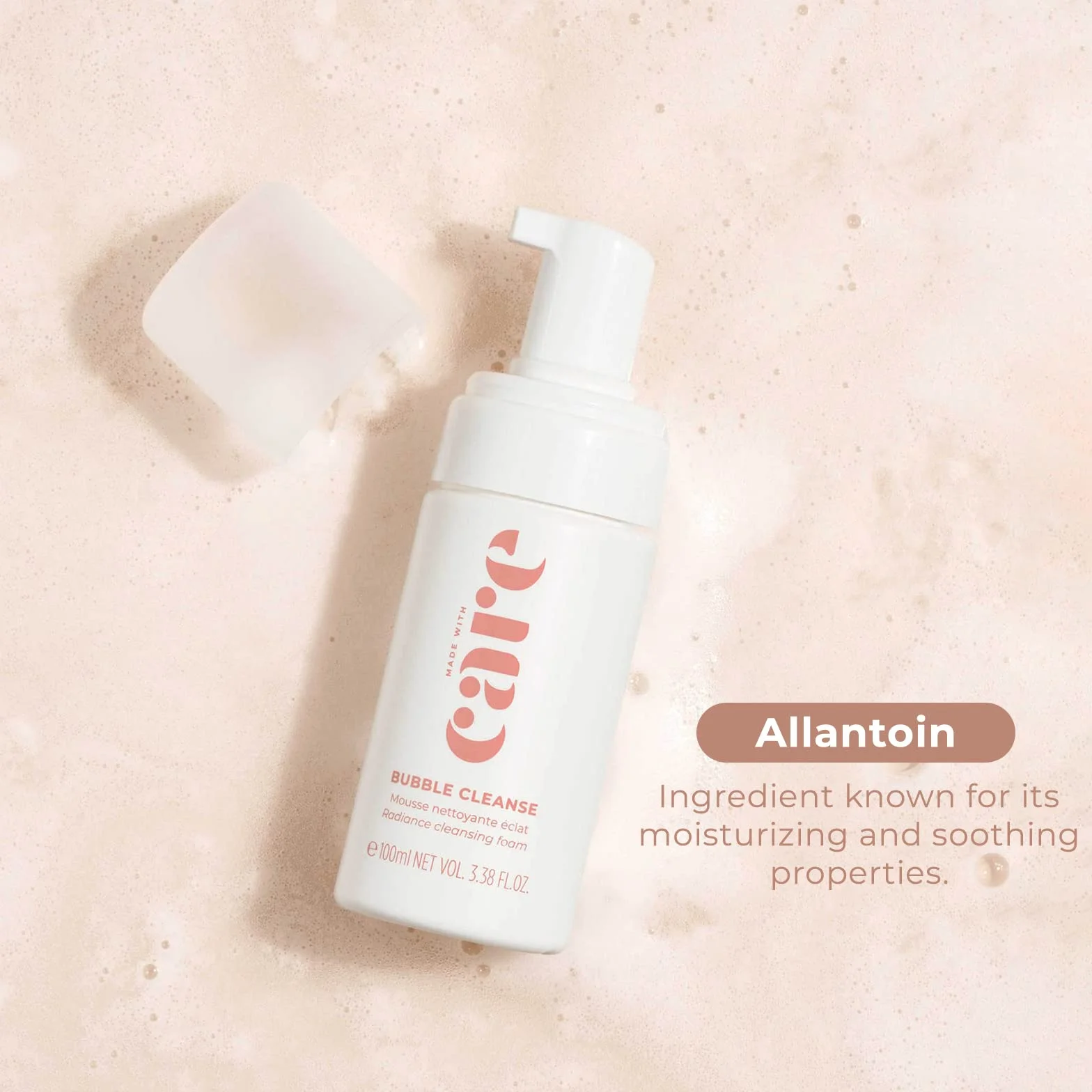 BUBBLE CLEANSE Mousse Nettoyante Visage Éclat 100ml