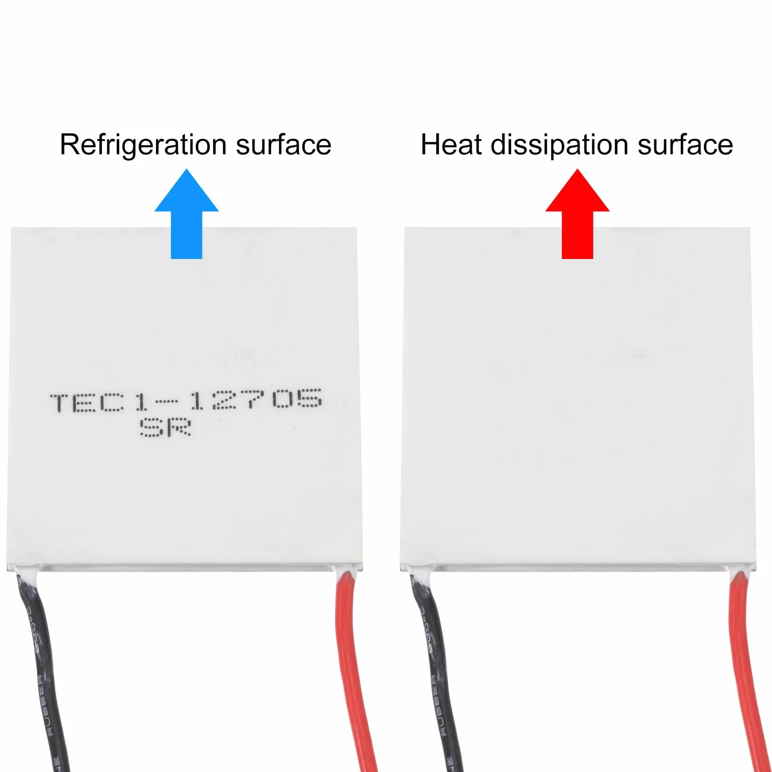 QUARKZMAN Tablettes de Réfrigération à Semi-Conducteurs TEC1-12705 43W 40x40mm