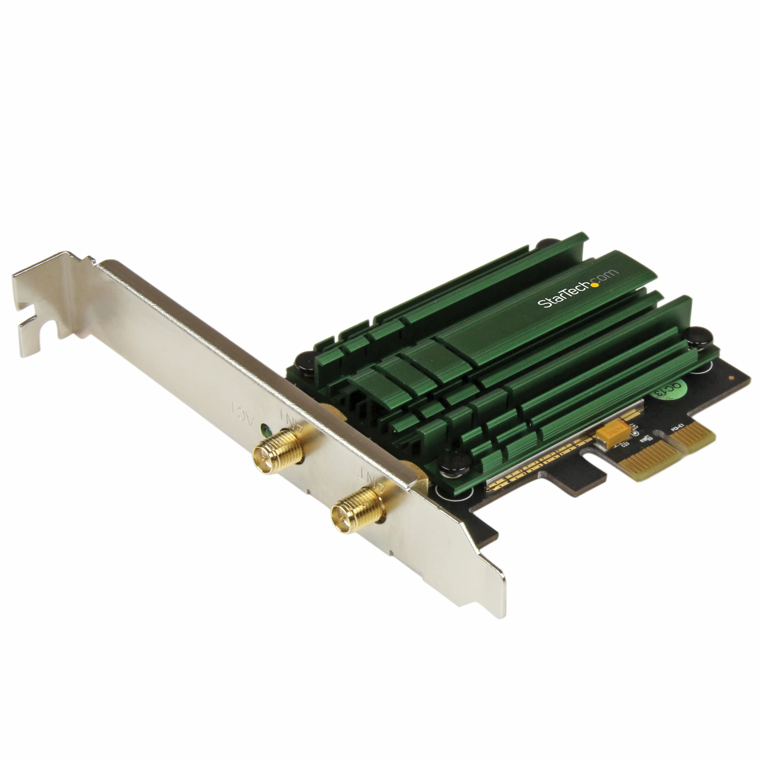 StarTech Adaptateur Reseau PCIe AC1200 Sans Fil AC (PEX867WAC22) | Double bande 2, 4/5GHz, 802.11ac, 867+300Mb/s, 2T2R, Interface hote PCI Express
