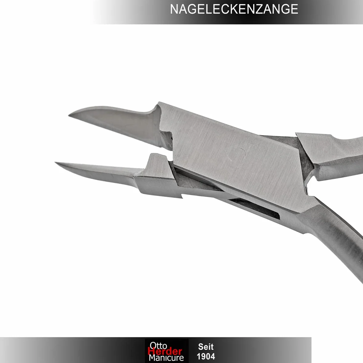 OTTO HERDER Pince à ongles pointue 11,2 cm pour ongles incarnés
