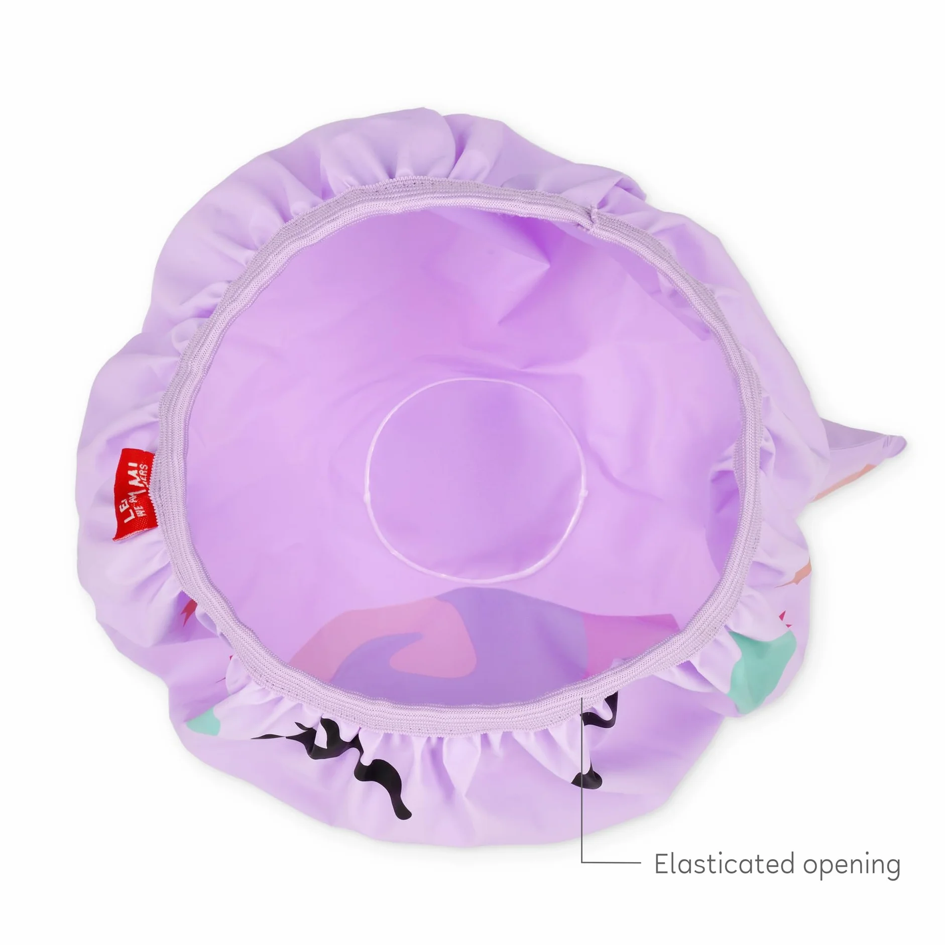 Legami Bonnet de douche The Shower Must Go On imperméable réutilisable EVA licorne