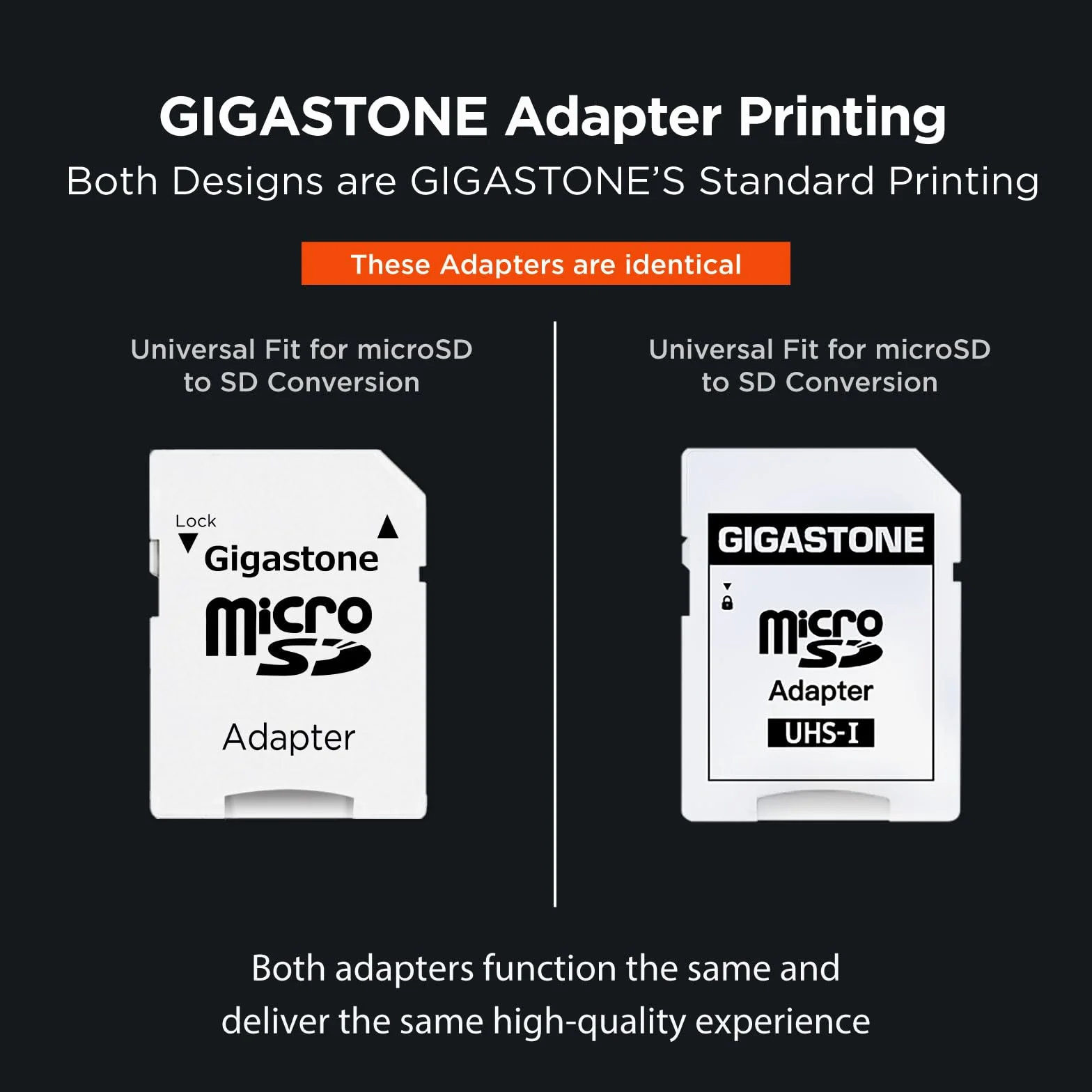 GIGASTONE Lot de 2 Cartes Micro SD 256 Go 4K Video Pro, caméra de Surveillance, caméra d'action, Drone, Carte mémoire MicoSDXC UHS-I V30 Classe 10 100 Mo/s
