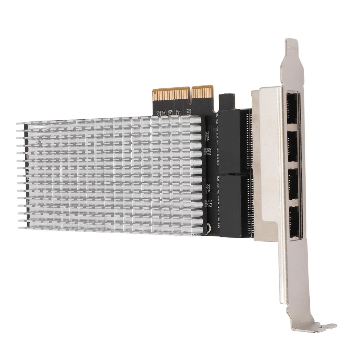 Carte Réseau PCIe X4, Points de Contact Plaqués Or Durables pour Un