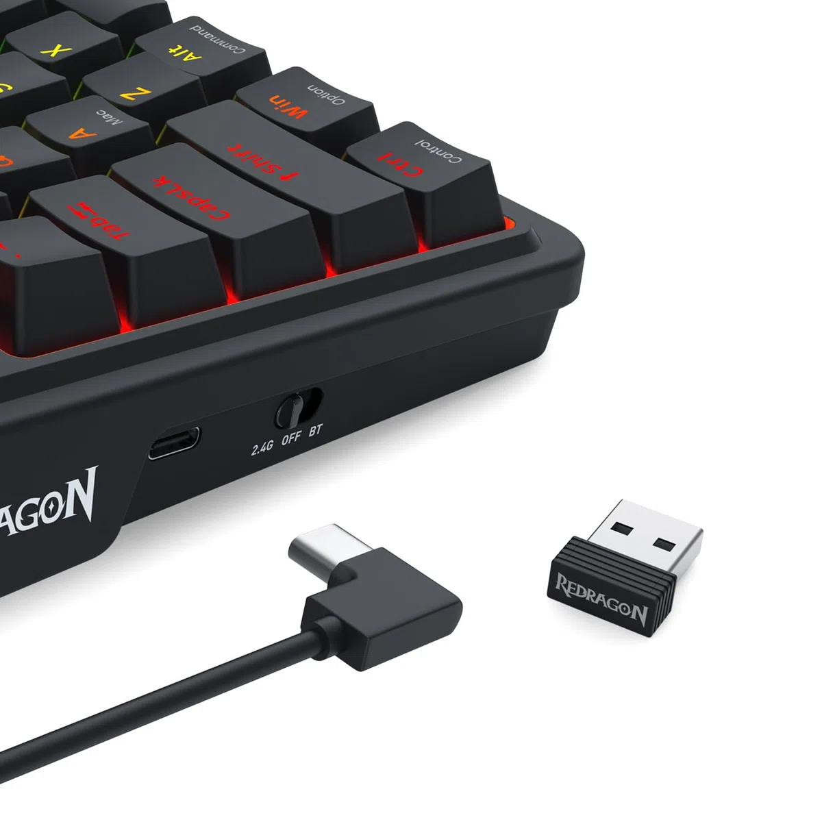 Redragon K719 Clavier sans Fil Gasket Ecran TFT 95 Touches Molette
