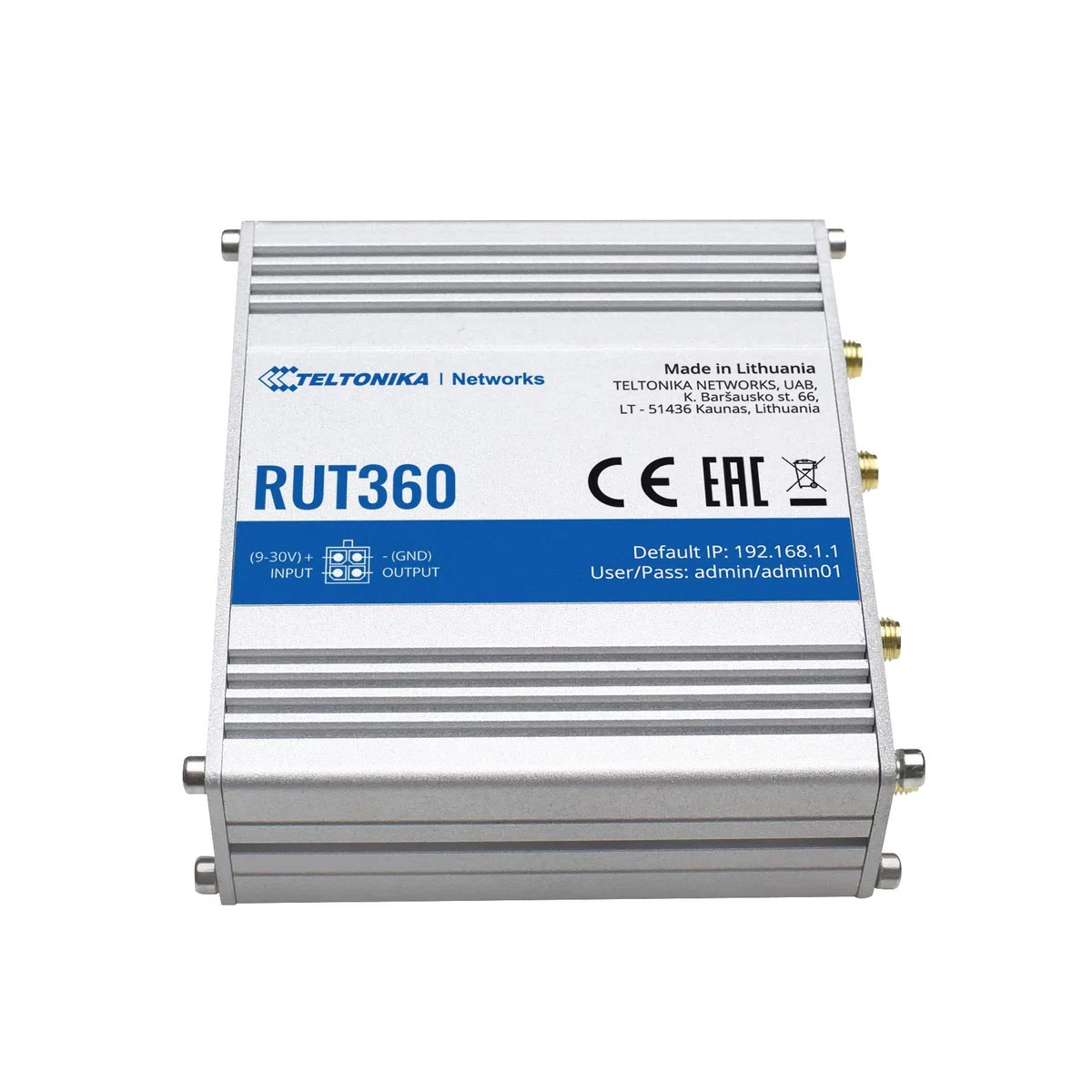Teltonika RUT360 LTE CAT6 Industrial Cellular Router