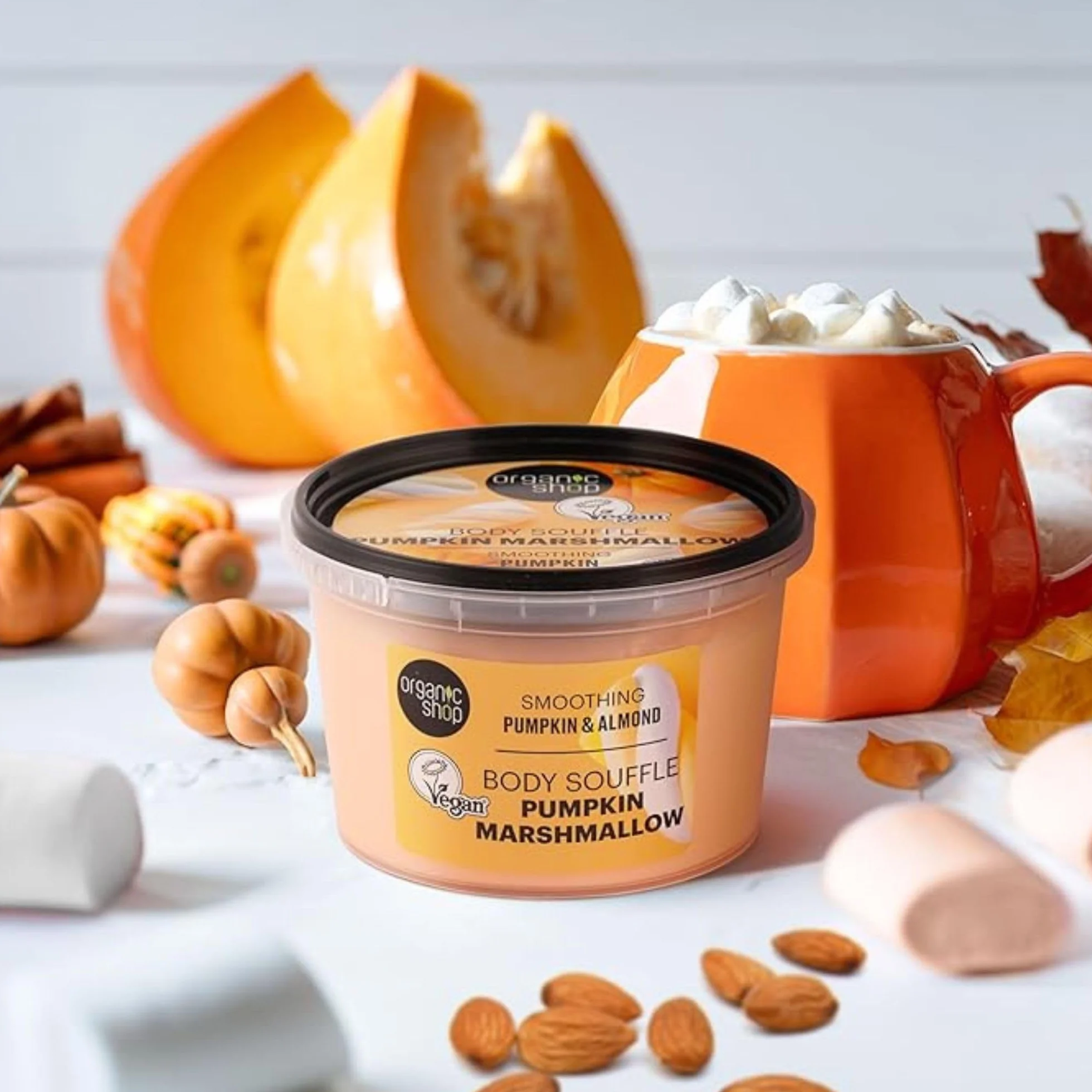 Organic Shop Body Souffle Pumpkin Marshmallow Smoothing 250 ml