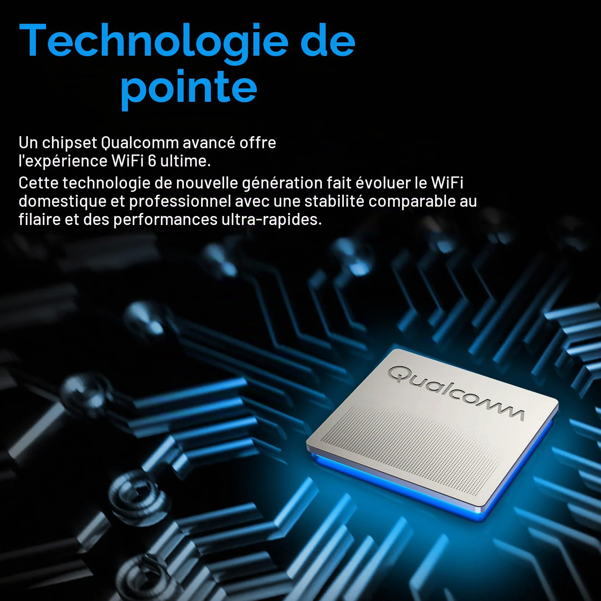 Linksys Classic Micro Pro 6 – Routeur WiFi 6 Mesh Double Bande (AX5400) – Routeur Internet sans Fil Gigabit, Jusqu’à 5 400 Mbit/s, 35 appareils ou Plus, portée de 250 m²