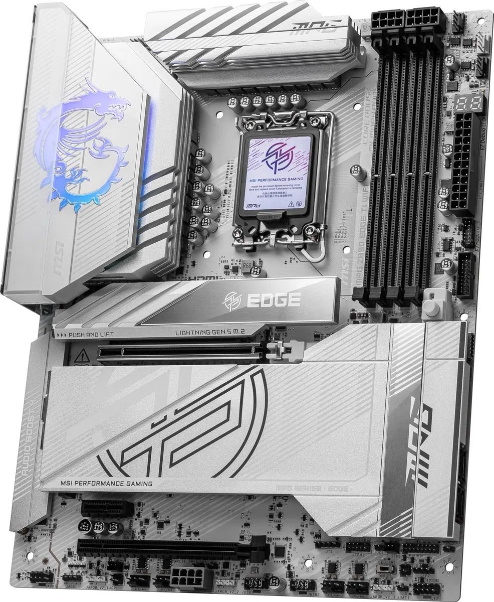 MSI MPG Z890 EDGE TI WIFI Z890 Chipset Carte mère ATX MB6584